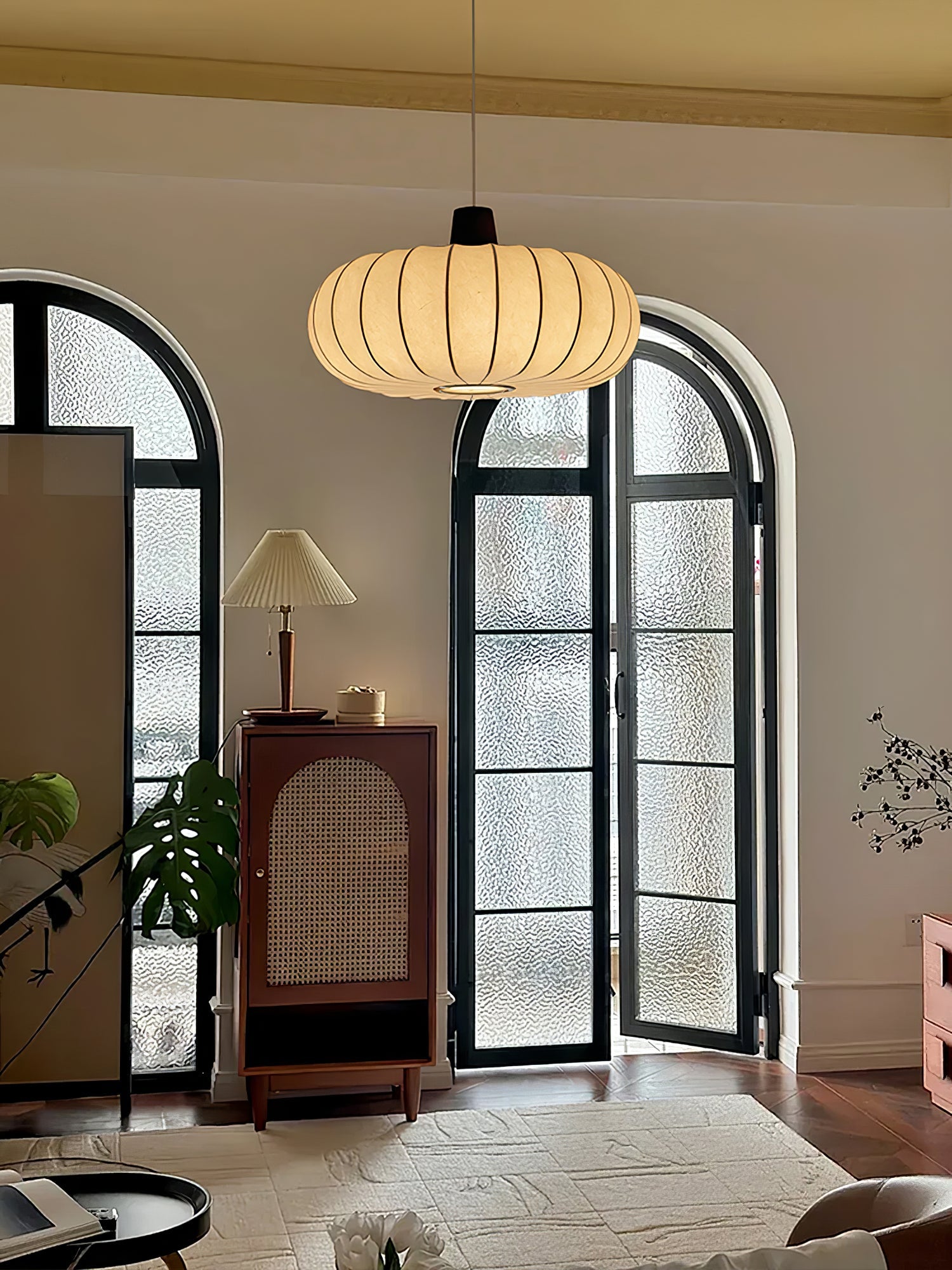 Silk Lantern Pendant Light - Blowlighting