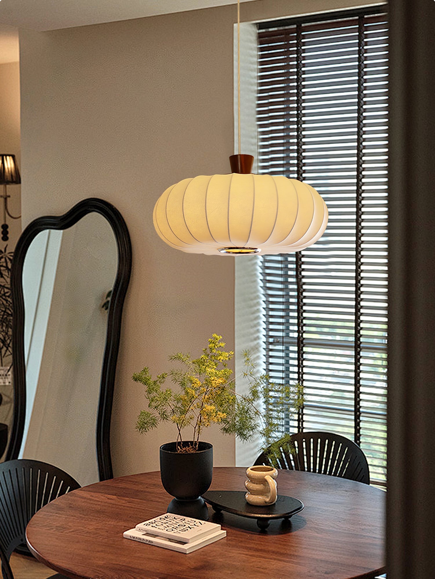Silk Lantern Pendant Light - Blowlighting