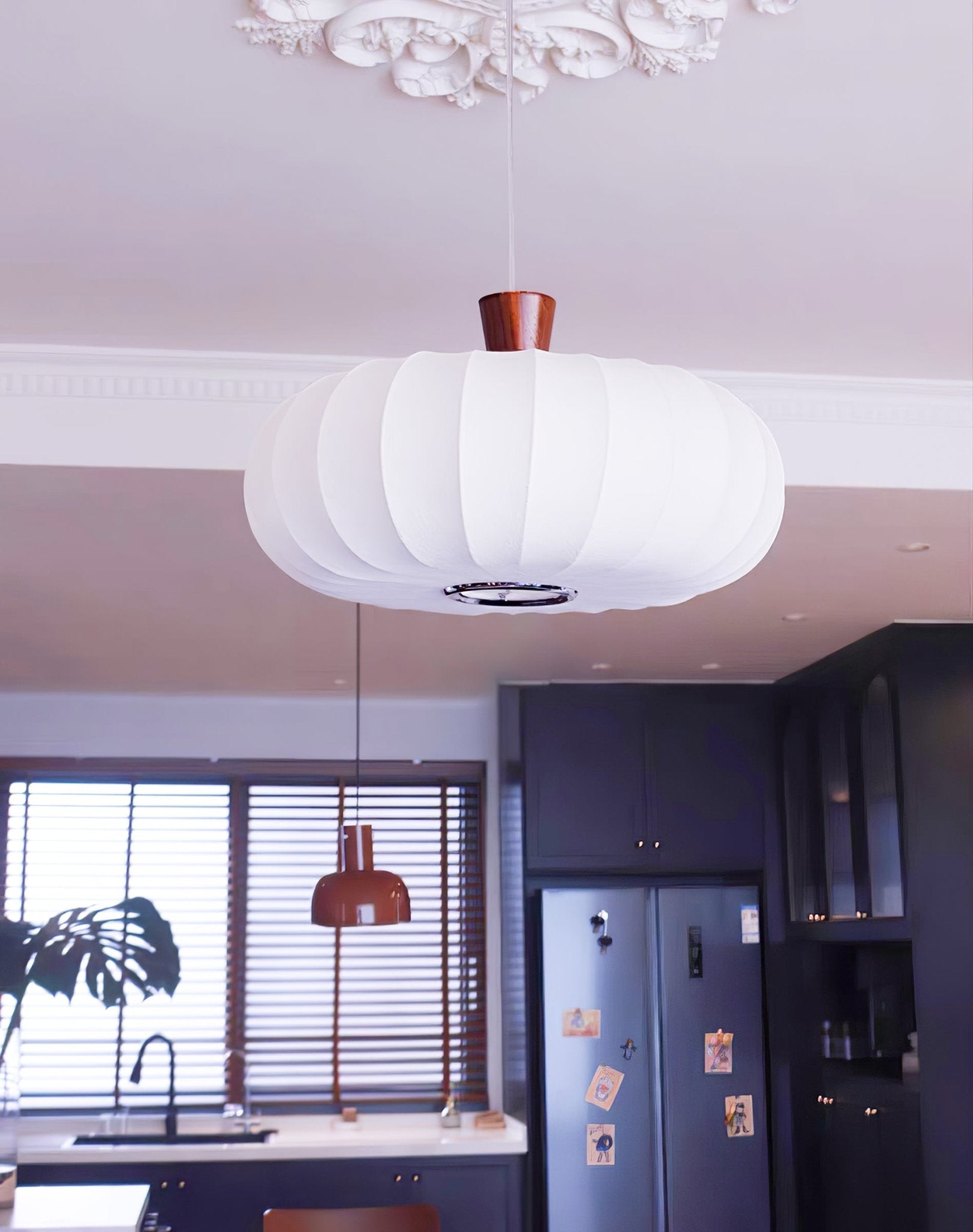Silk Lantern Pendant Light - Blowlighting
