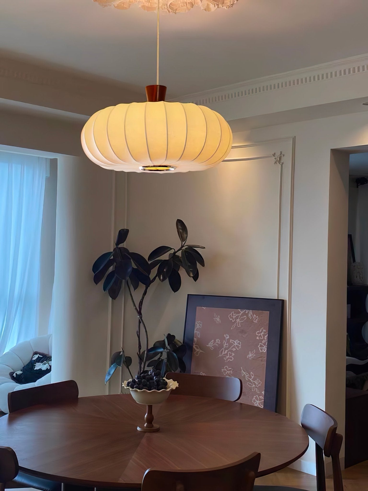 Silk Lantern Pendant Light - Blowlighting
