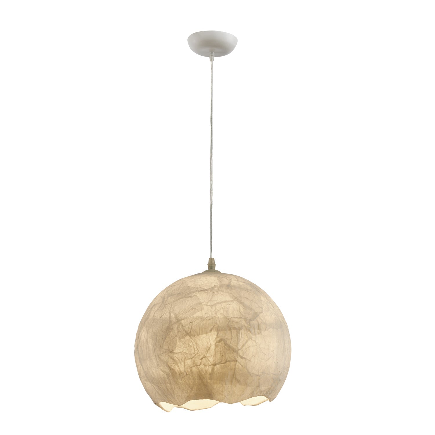Nest Organic Silk Pendant Lamp - Blowlighting