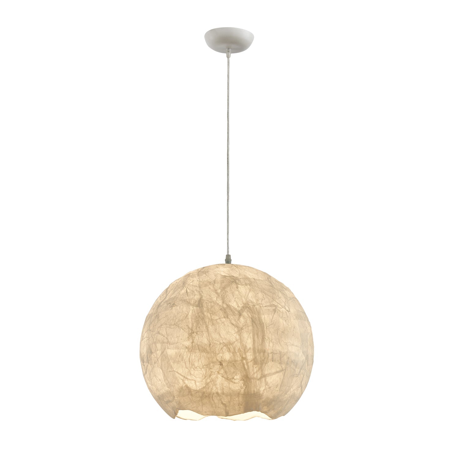 Nest Organic Silk Pendant Lamp - Blowlighting