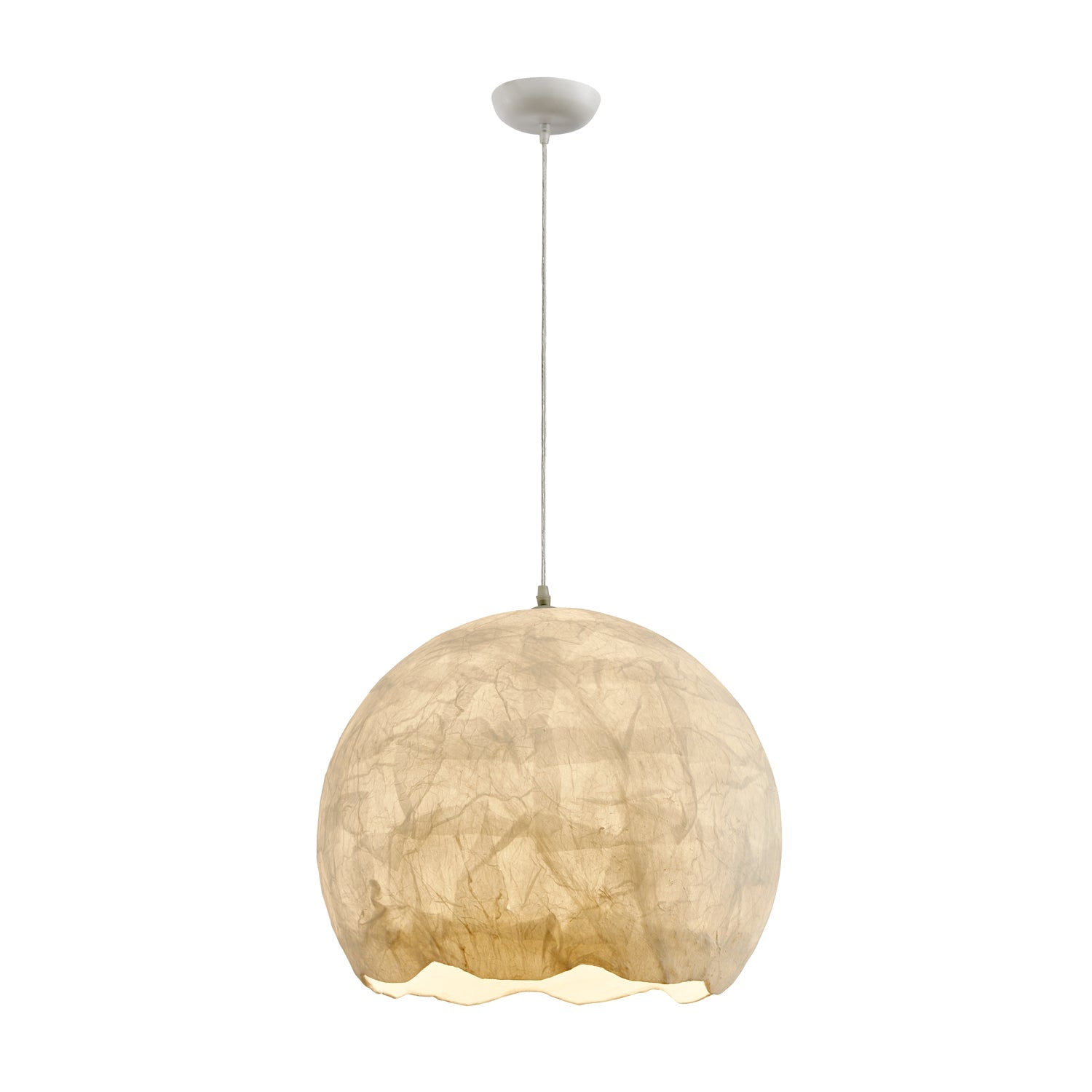 Nest Organic Silk Pendant Lamp - Blowlighting