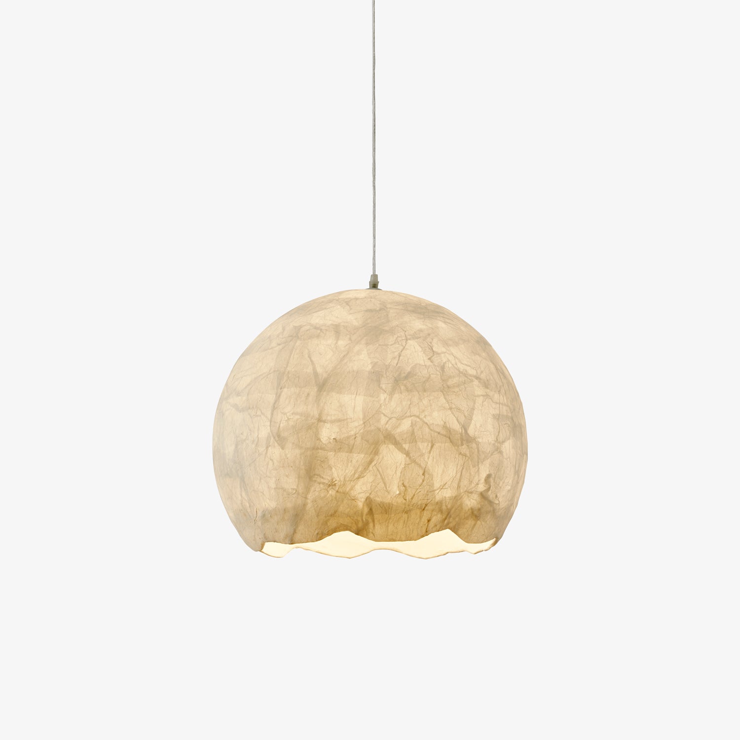 Nest Organic Silk Pendant Lamp - Blowlighting