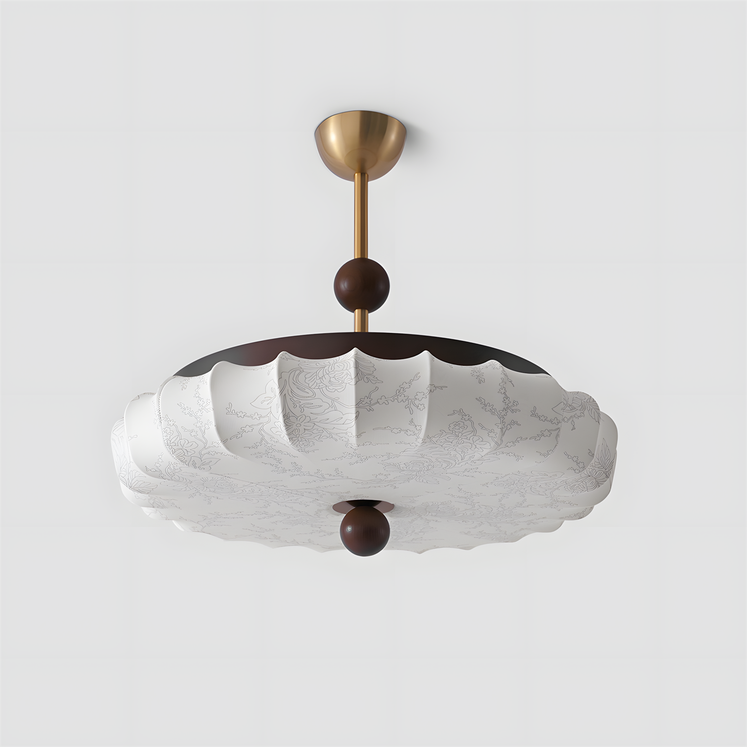 Silkara Wabi-Sabi Fabric Ceiling Light