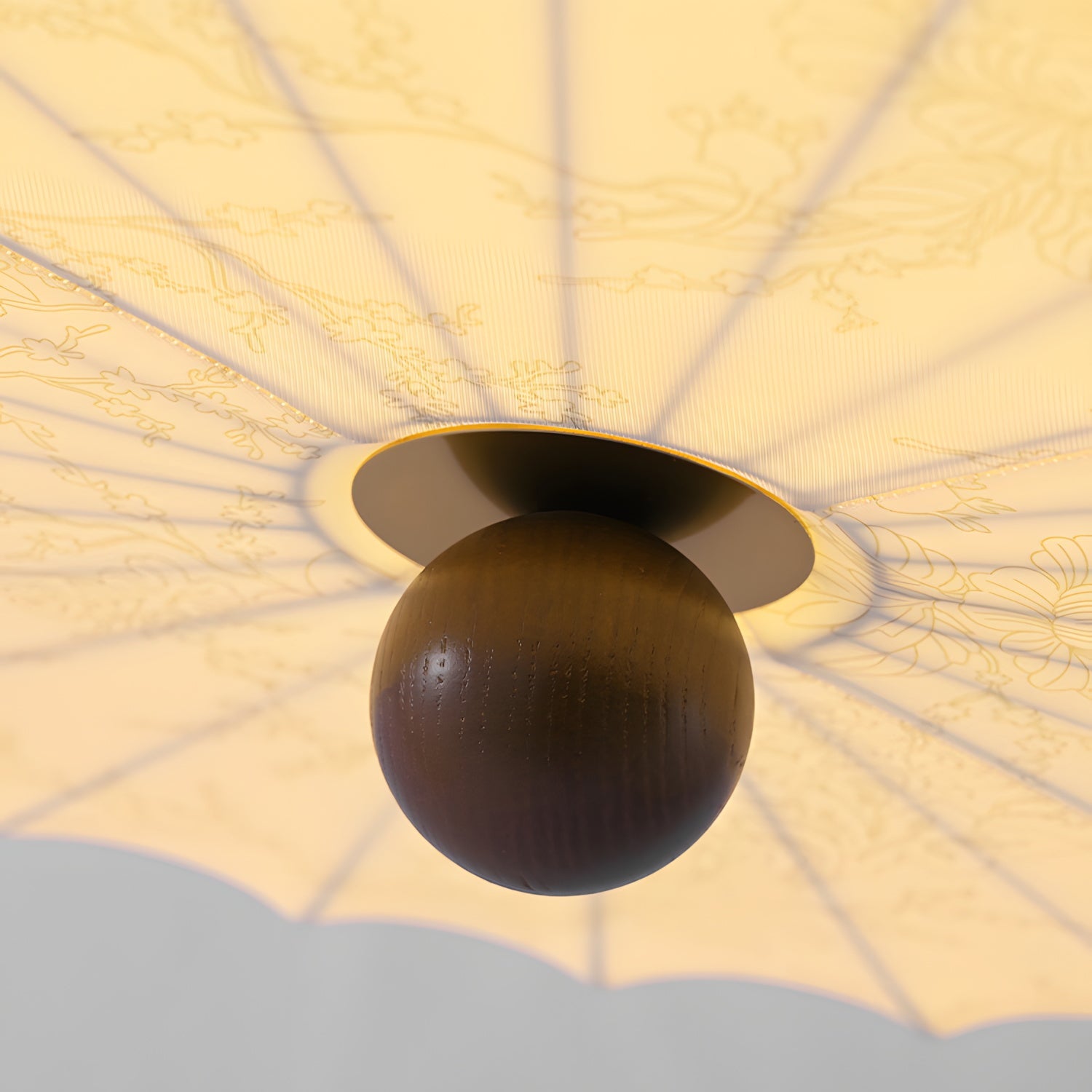 Silkara Wabi-Sabi Fabric Ceiling Light
