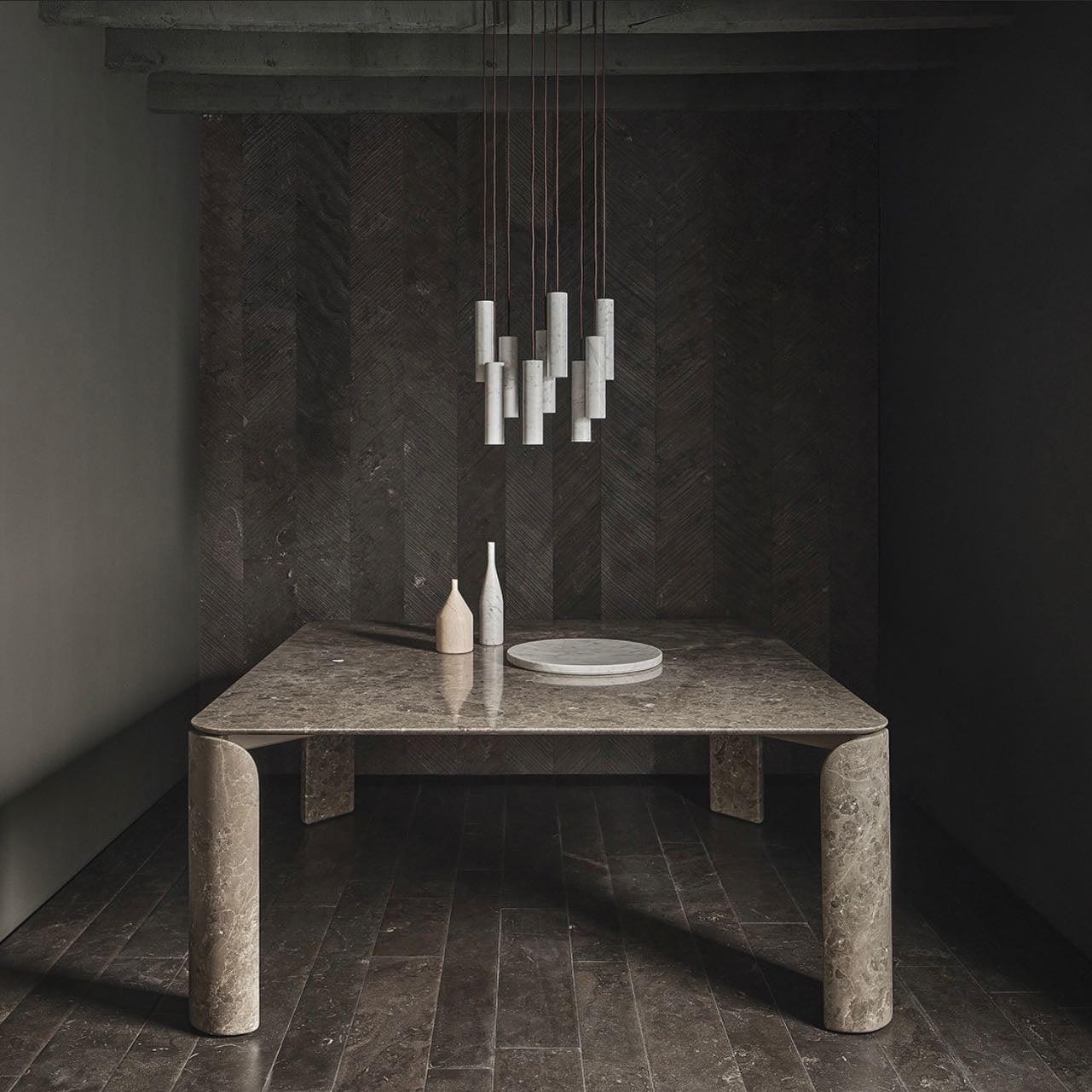 Nyxara Cluster Alabaster Pendant Light - Blowlighting