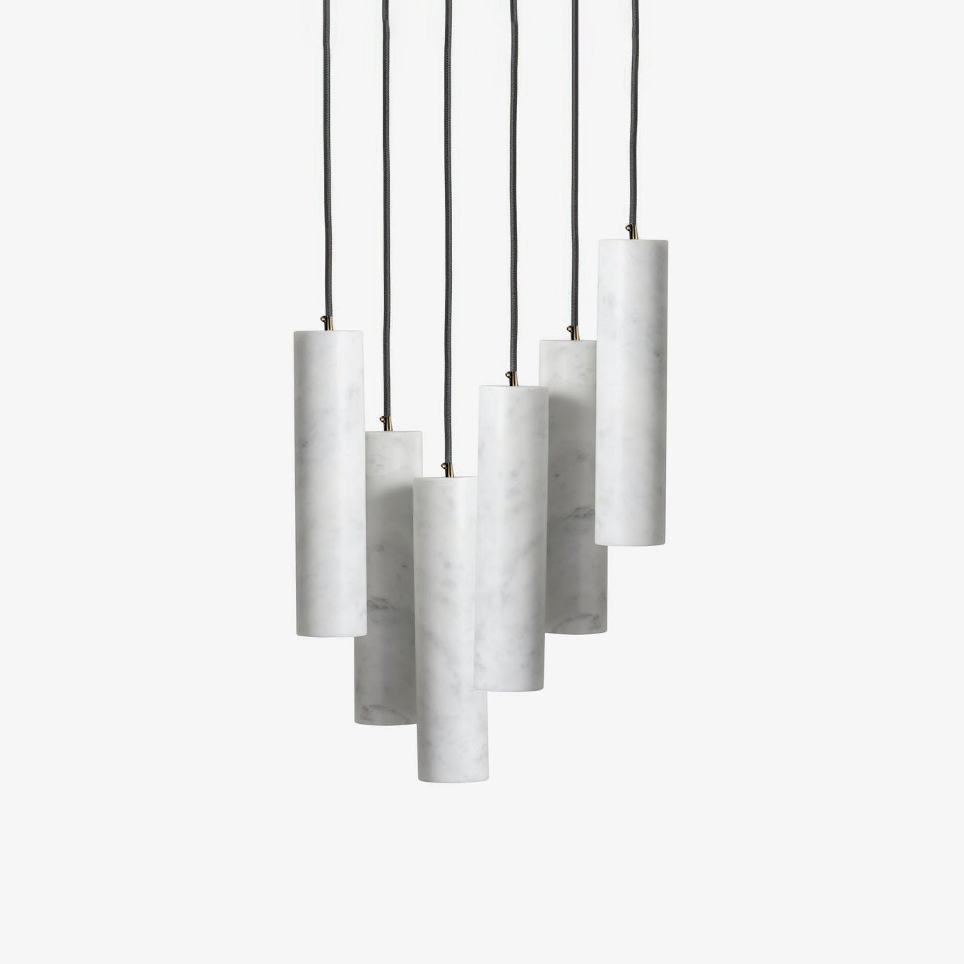 Nyxara Cluster Alabaster Pendant Light - Blowlighting