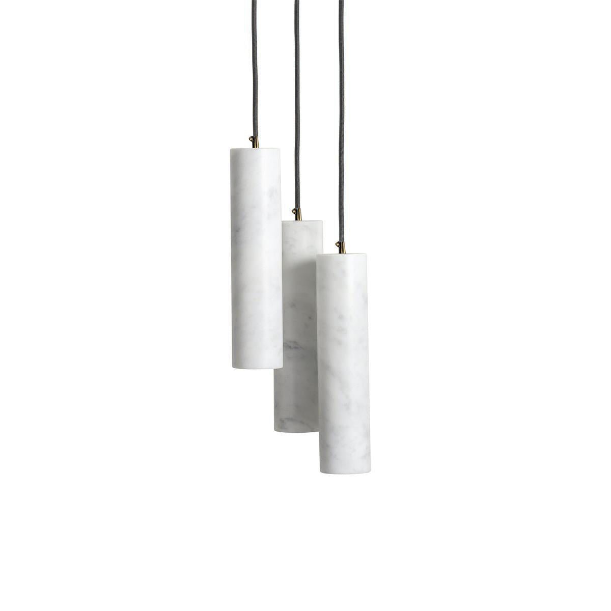 Nyxara Cluster Alabaster Pendant Light - Blowlighting