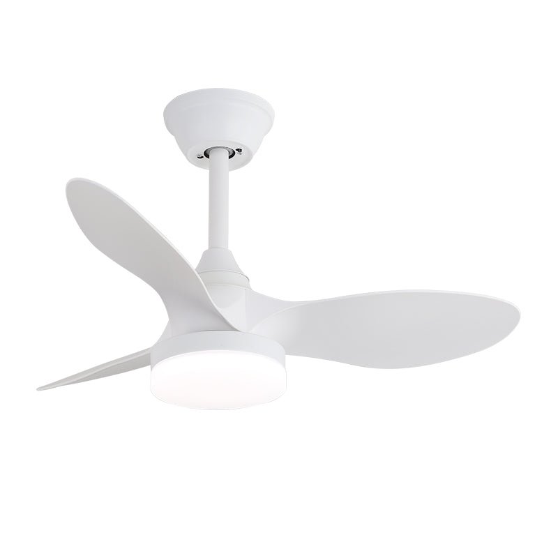 Arden Minimalist Black Wood Ceiling Fan Light - Blowlighting