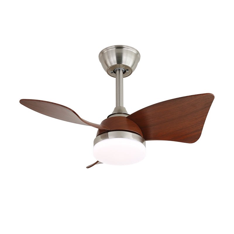 Arden Minimalist Black Wood Ceiling Fan Light - Blowlighting