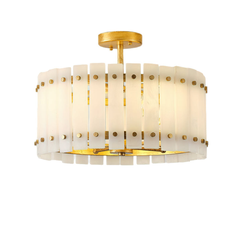 Sinclair Modern Alabaster Ceiling Light