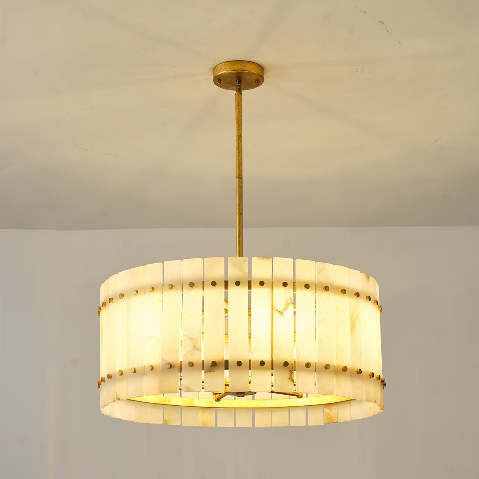 Sinclair Contemporary Alabaster Chandelier