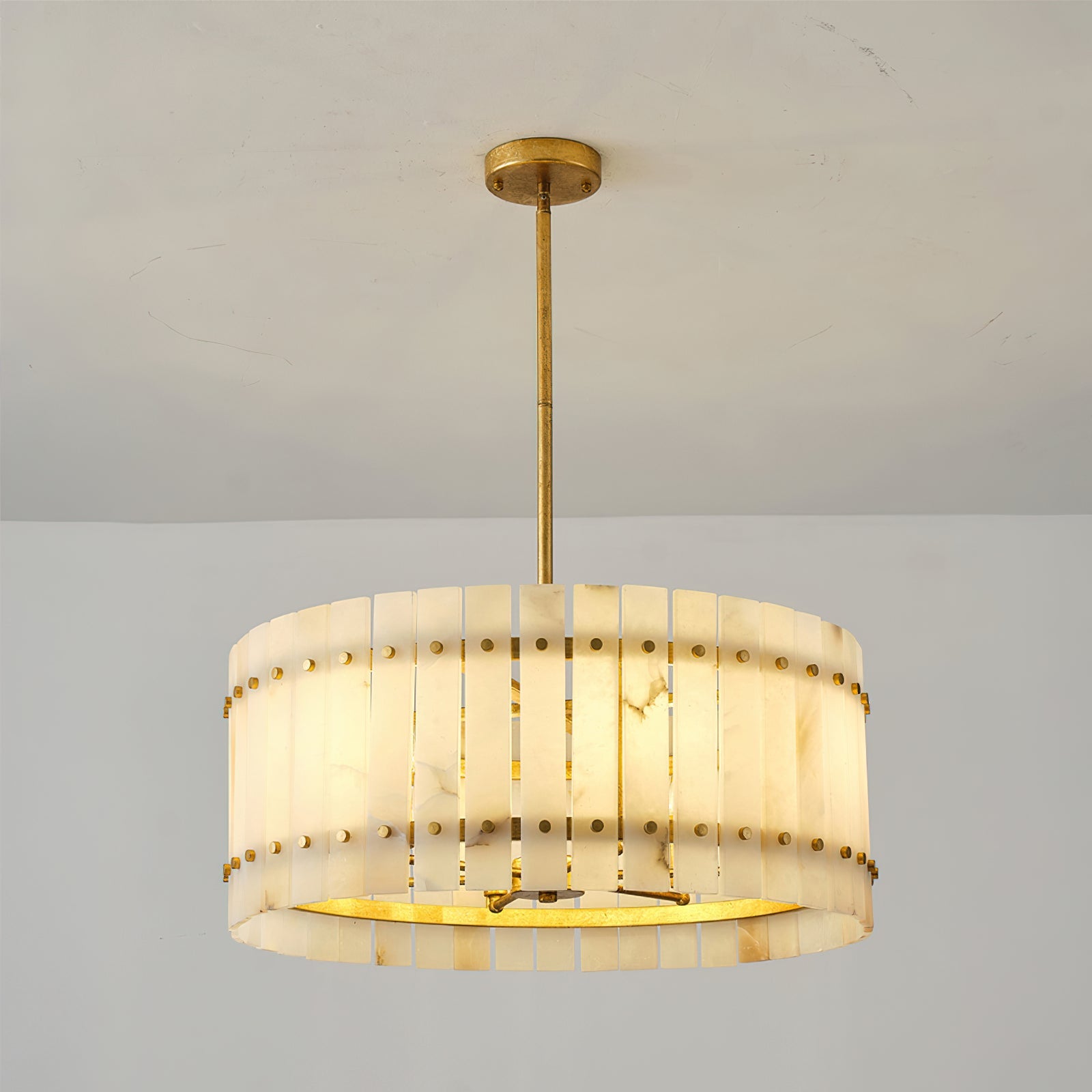 Sinclair Contemporary Alabaster Chandelier