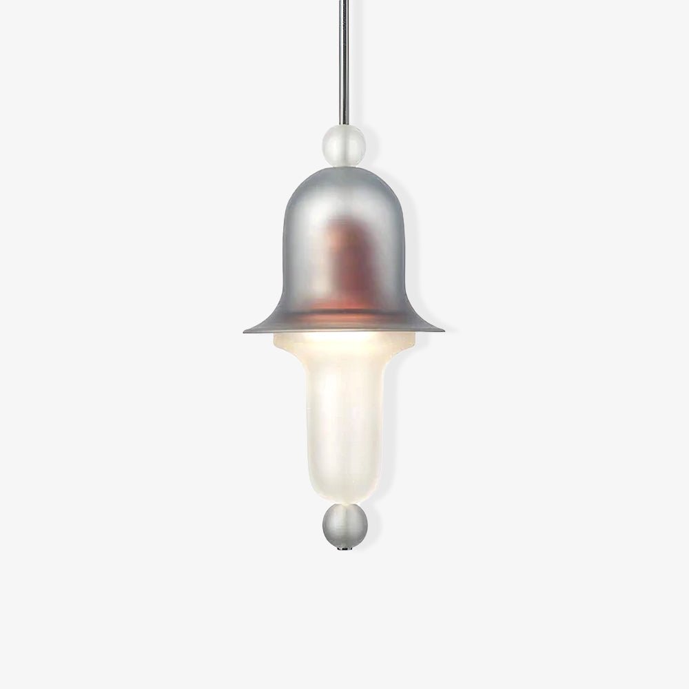 Calaeus Nordic Art Glass Metal Pendant Light - Blowlighting
