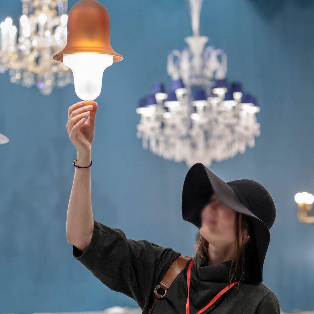 Calaeus Nordic Art Glass Metal Pendant Light - Blowlighting