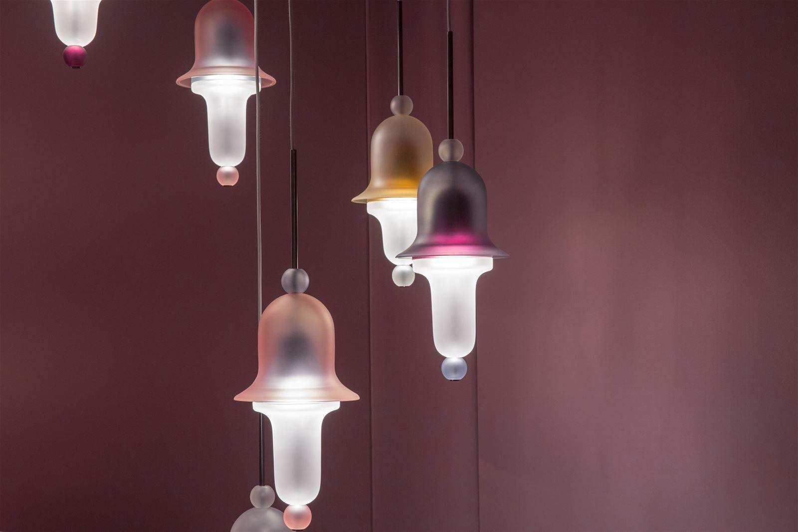 Calaeus Nordic Art Glass Metal Pendant Light - Blowlighting