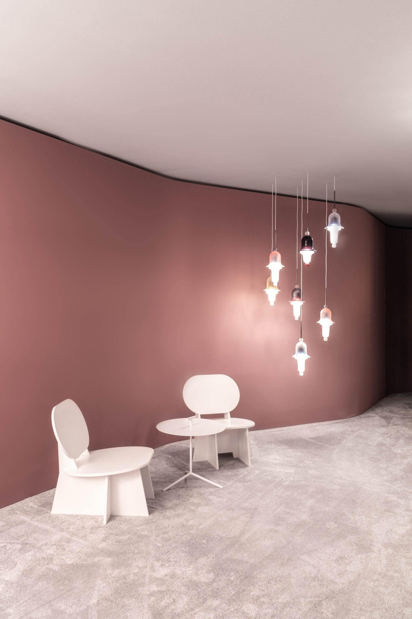 Calaeus Nordic Art Glass Metal Pendant Light - Blowlighting