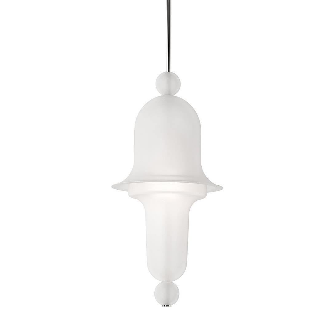 Calaeus Nordic Art Glass Metal Pendant Light - Blowlighting