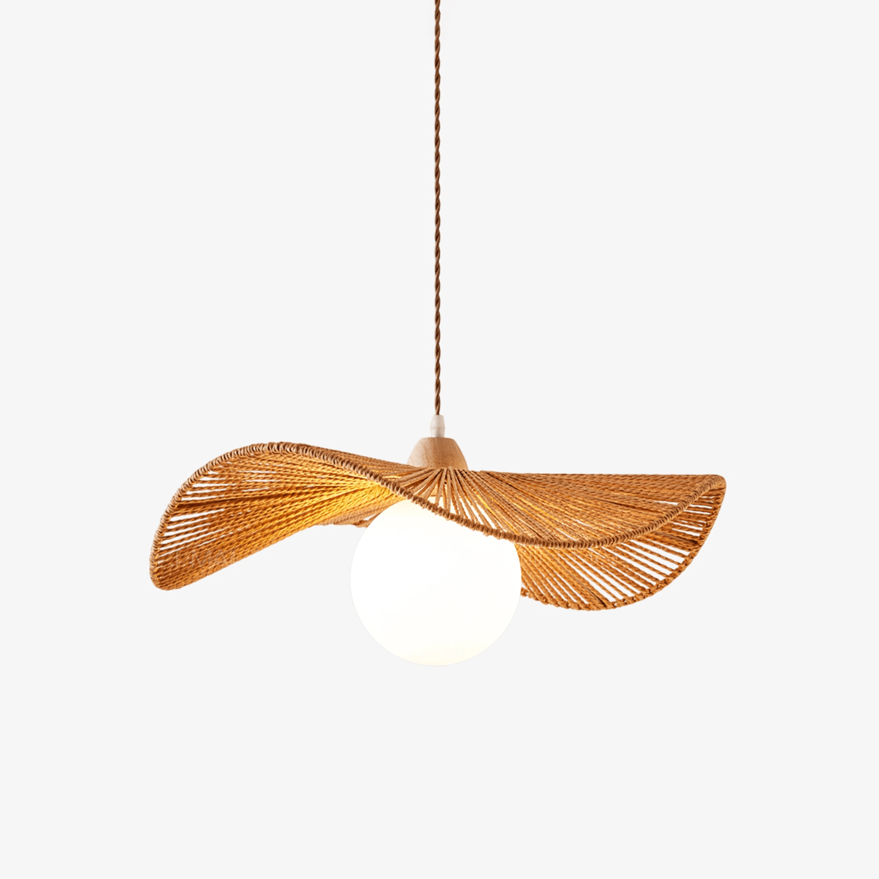 Sirocco Woven Pendant Lamp - Blowlighting