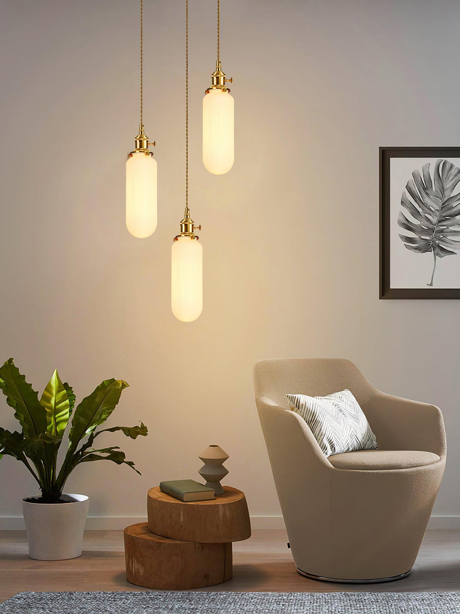 Liora Vintage Ceramic Pendant Light - Blowlighting