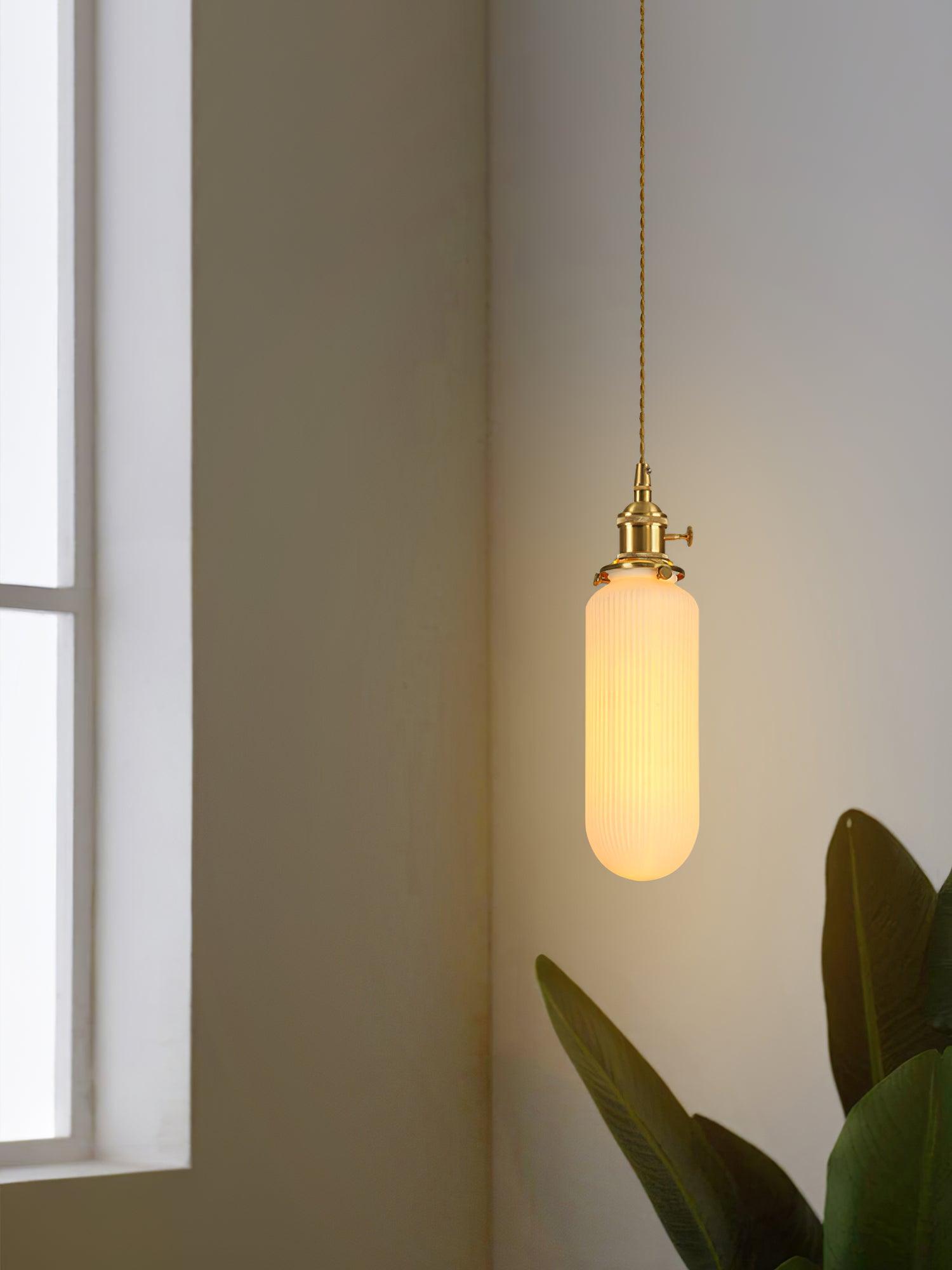 Liora Vintage Ceramic Pendant Light - Blowlighting
