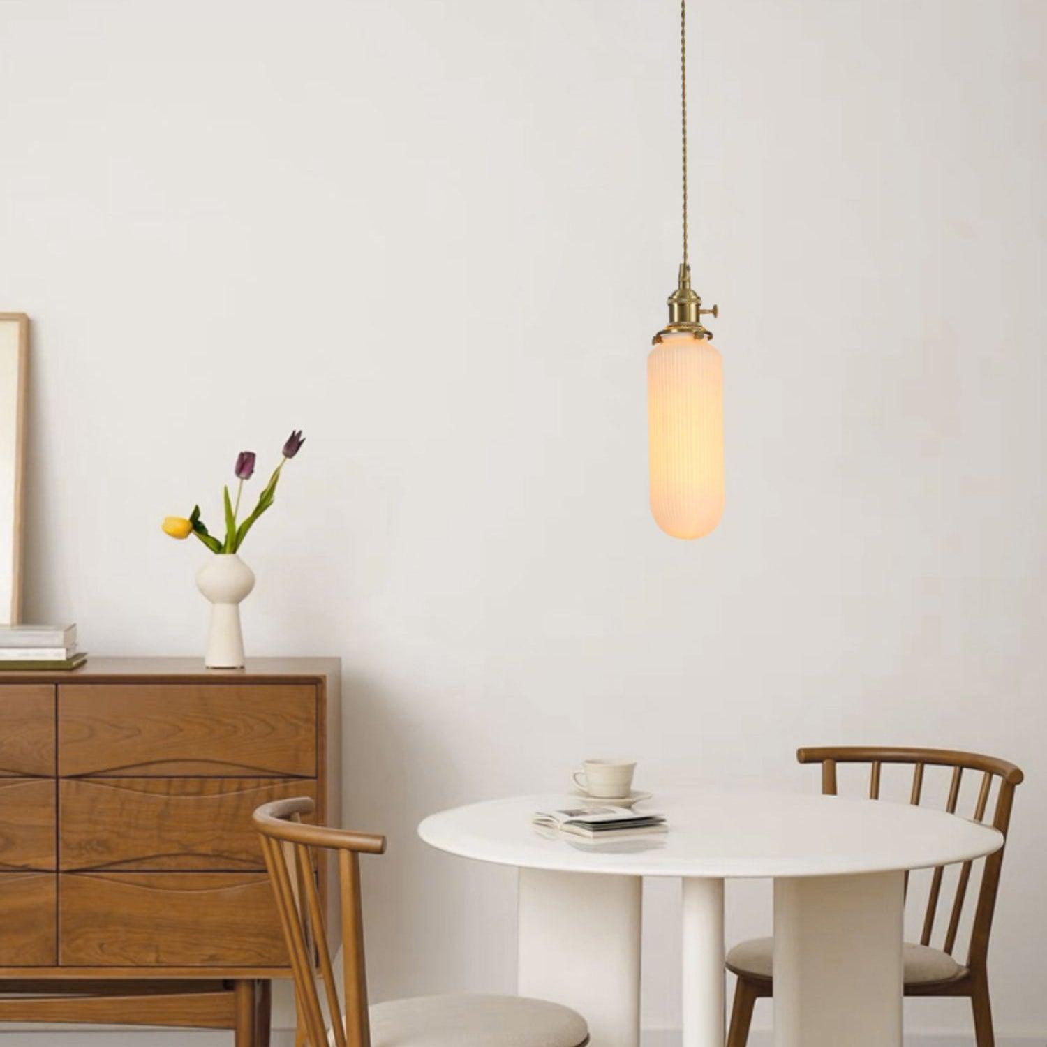 Liora Vintage Ceramic Pendant Light - Blowlighting
