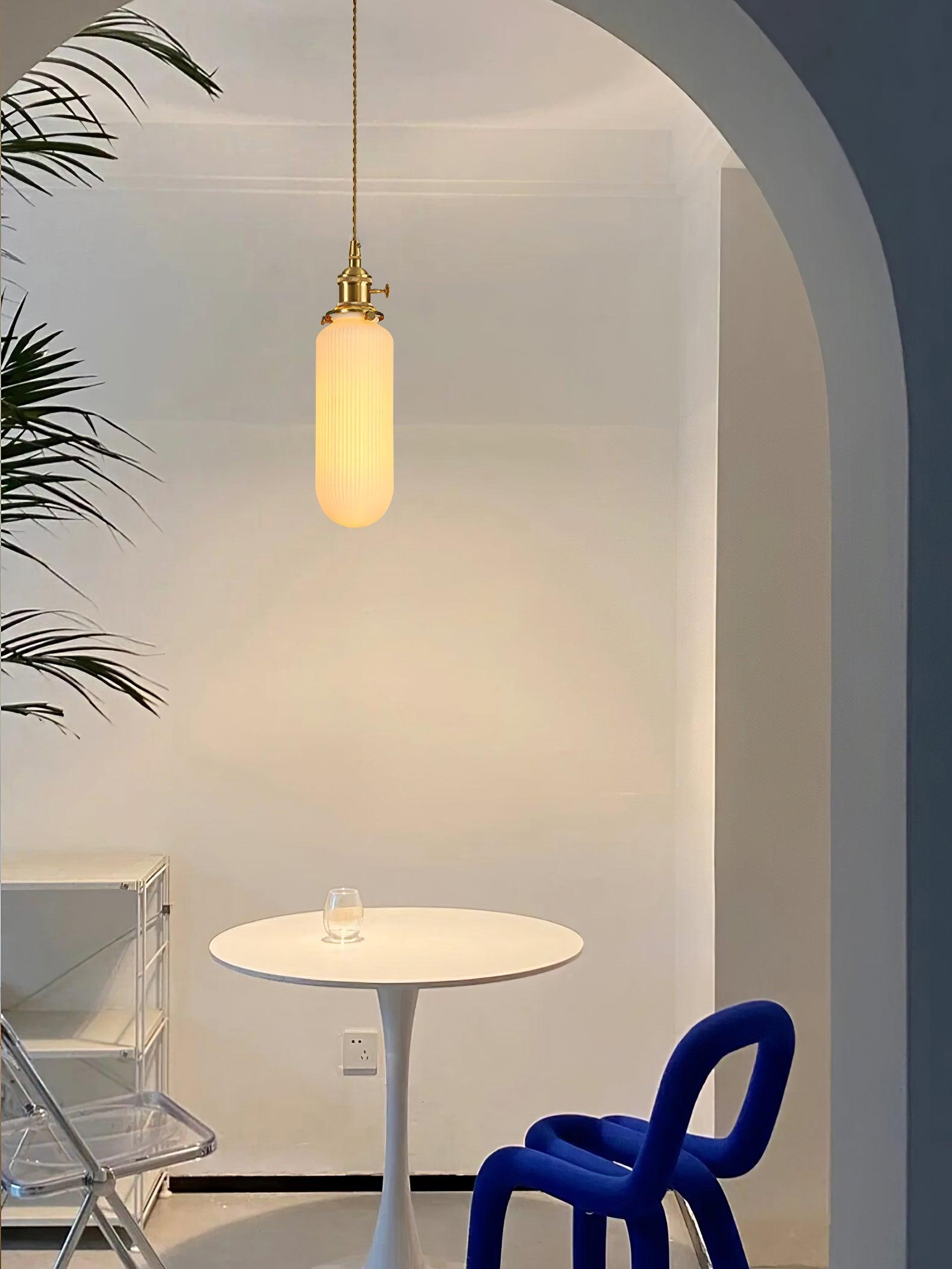 Liora Vintage Ceramic Pendant Light - Blowlighting