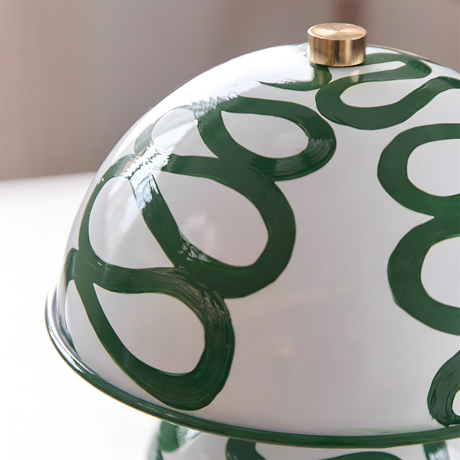 Sketch Art Deco Ceramics Table Light