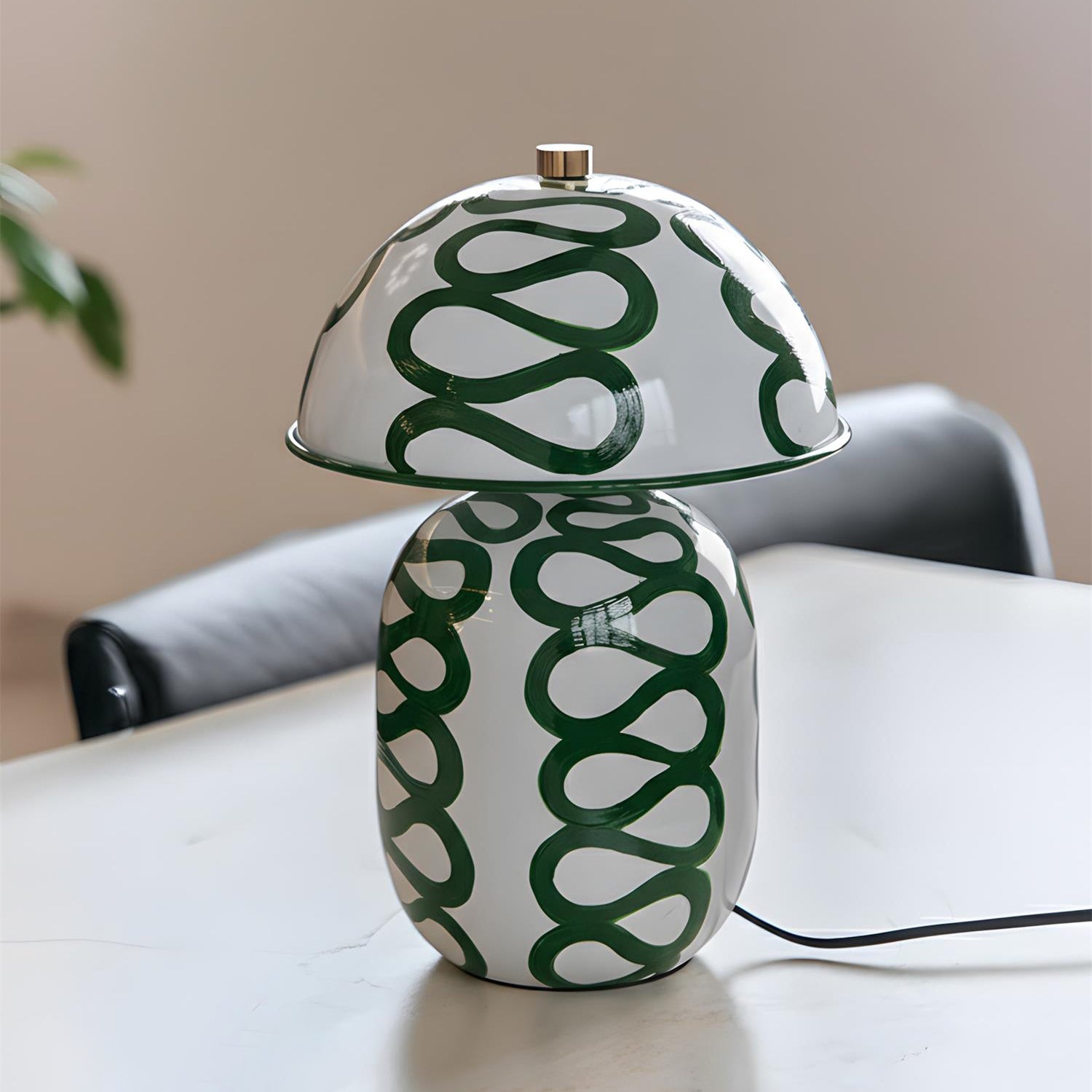 Sketch Art Deco Ceramics Table Light