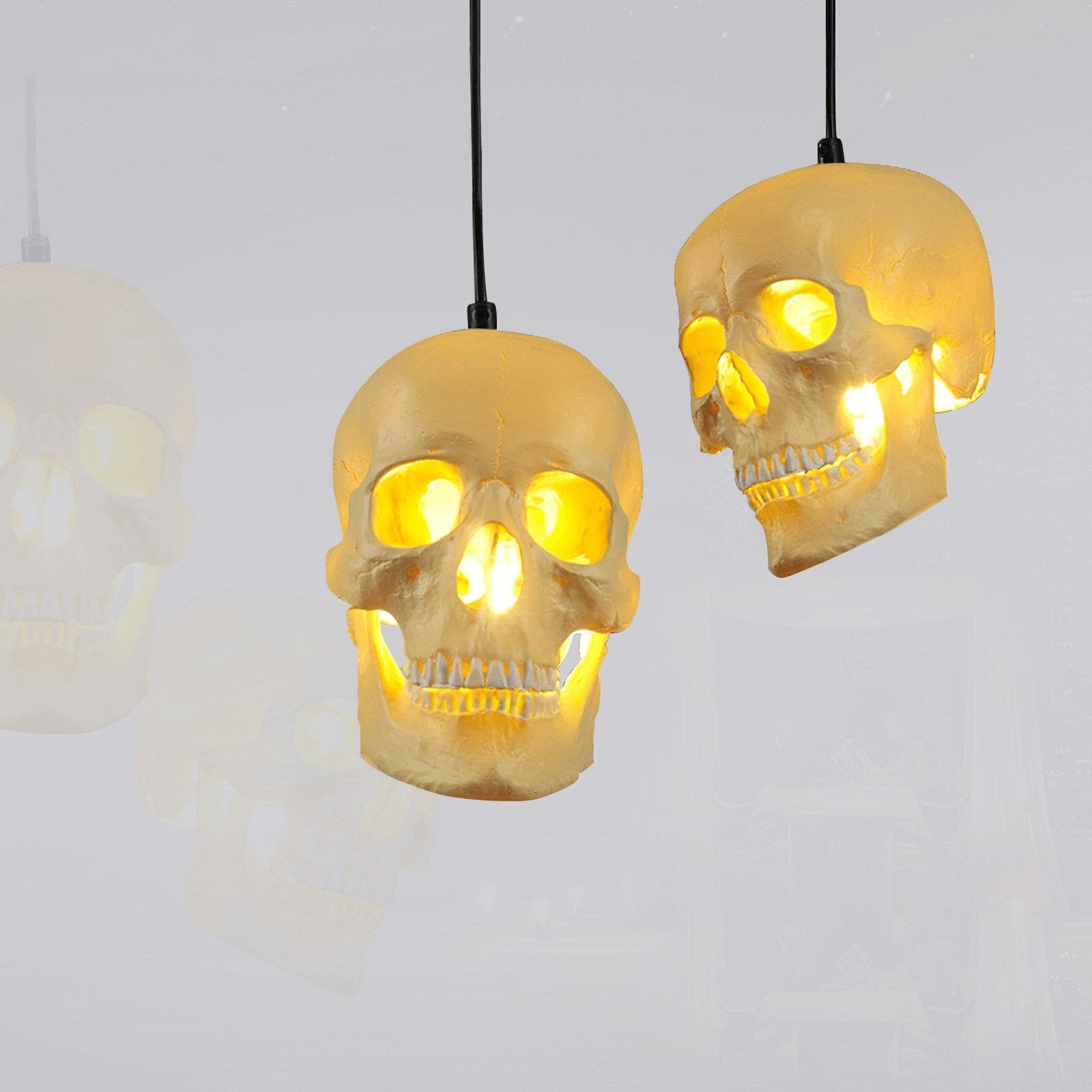 Skull Pendant Light - Blowlighting