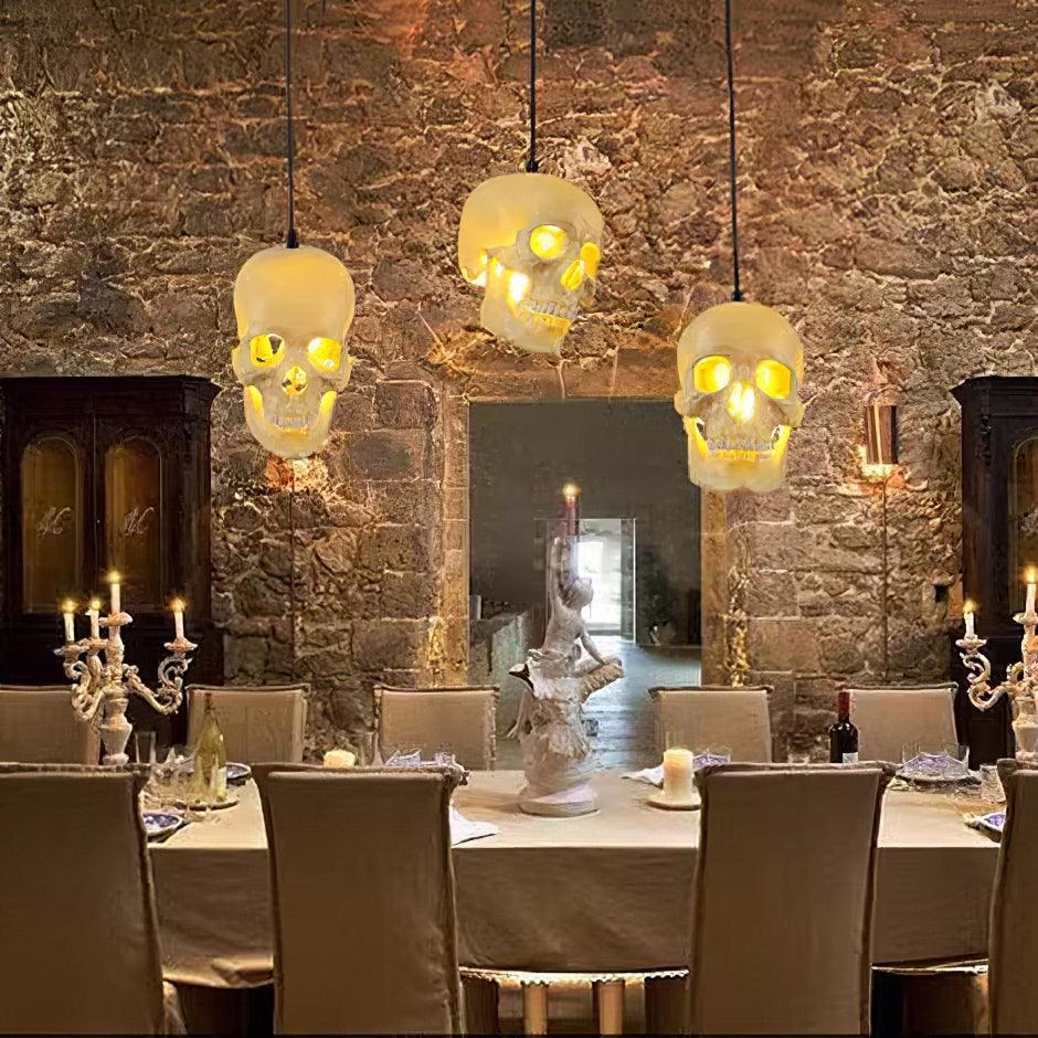 Skull Pendant Light - Blowlighting
