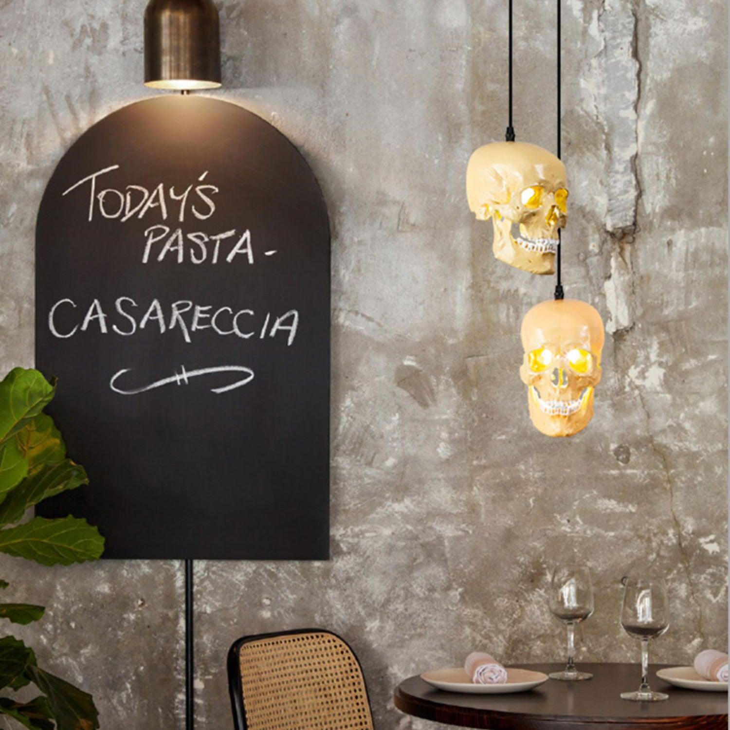Skull Pendant Light - Blowlighting