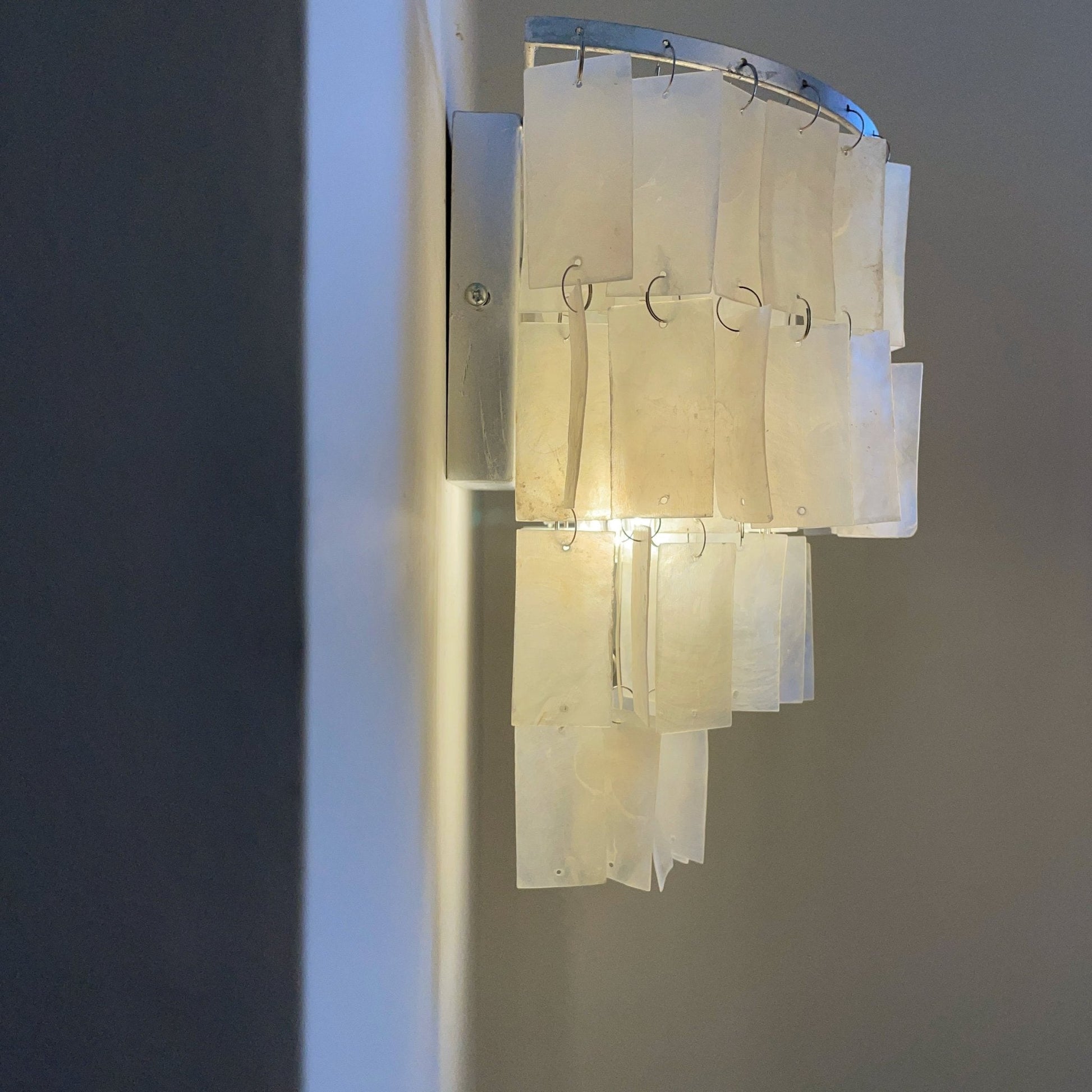 Skye Shell Tiered Wall Lamp - Blowlighting
