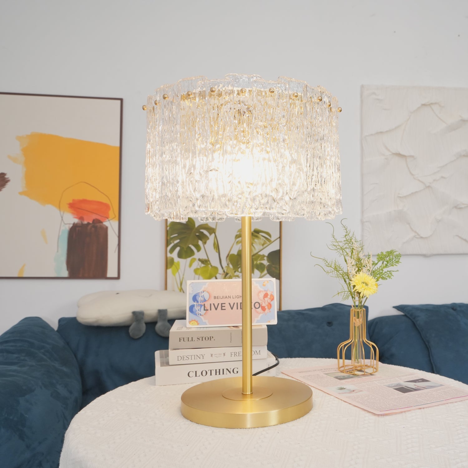 Erliren Crystal Table Lamp - Blowlighting