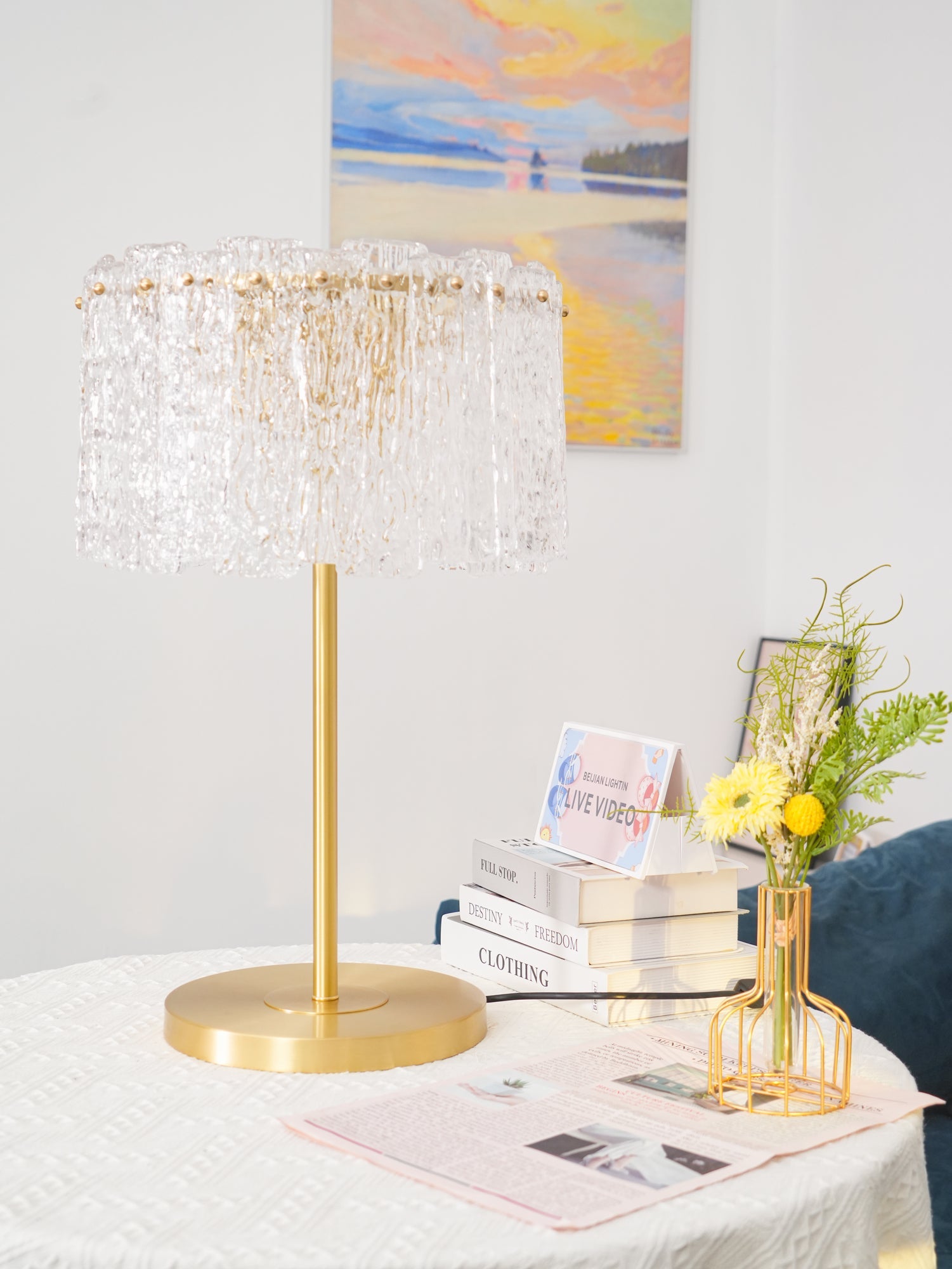 Erliren Crystal Table Lamp - Blowlighting