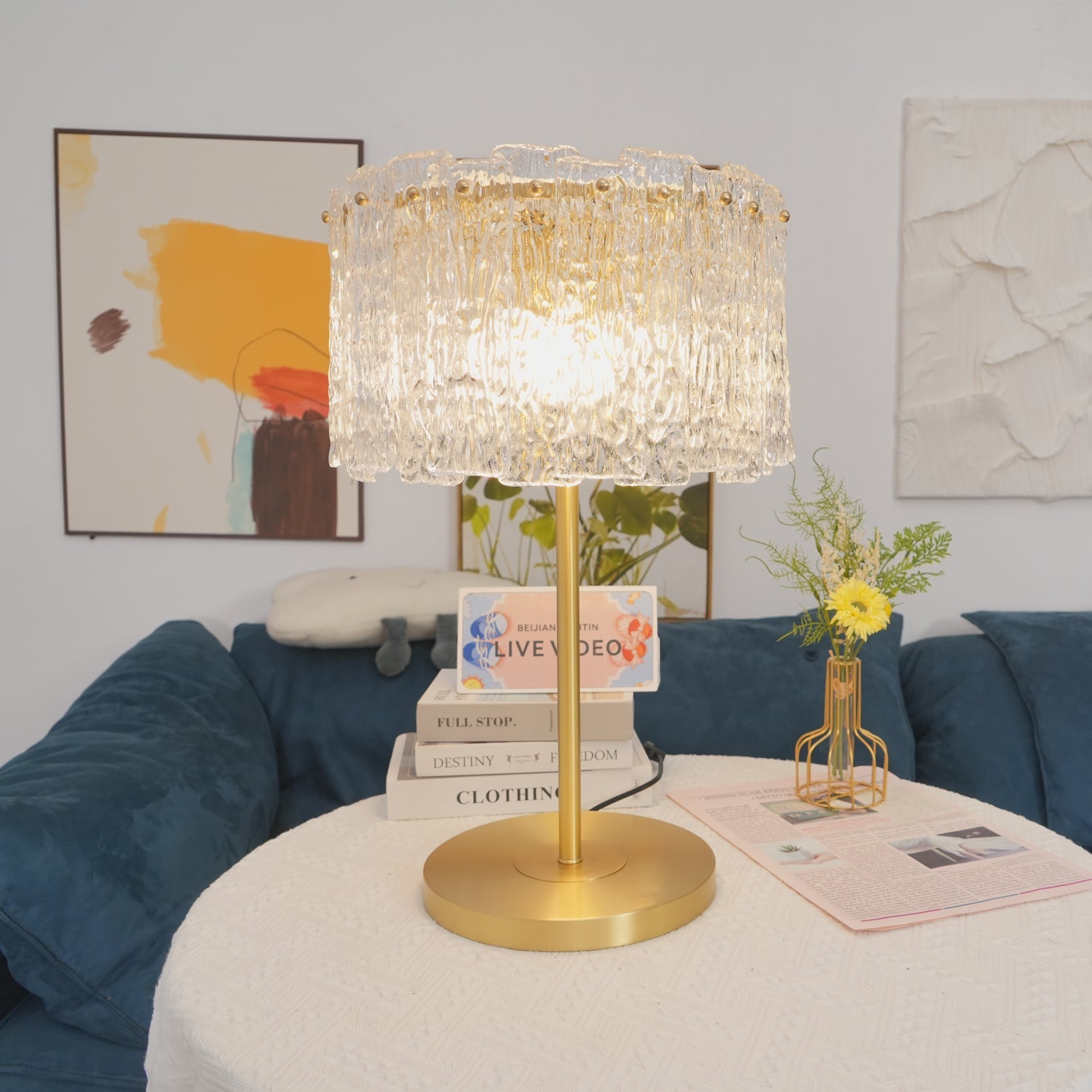 Erliren Crystal Table Lamp - Blowlighting