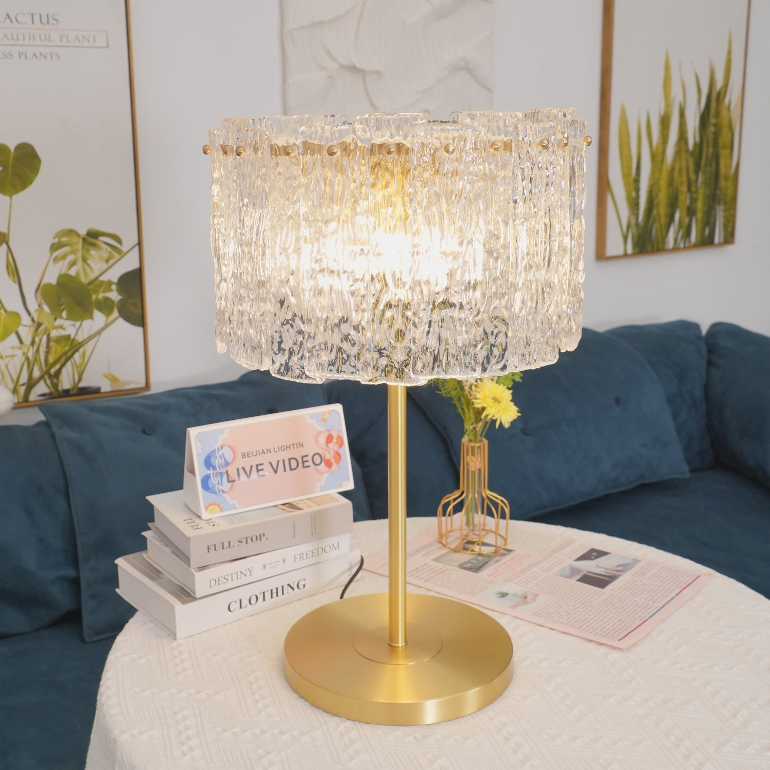 Erliren Crystal Table Lamp - Blowlighting