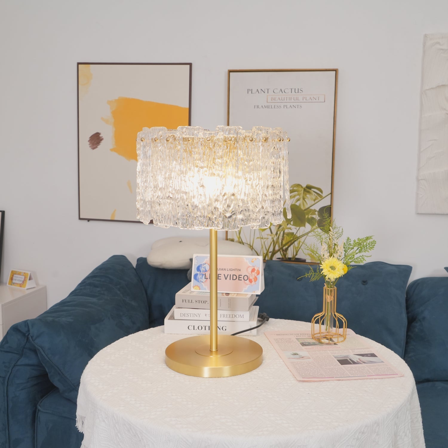 Erliren Crystal Table Lamp - Blowlighting