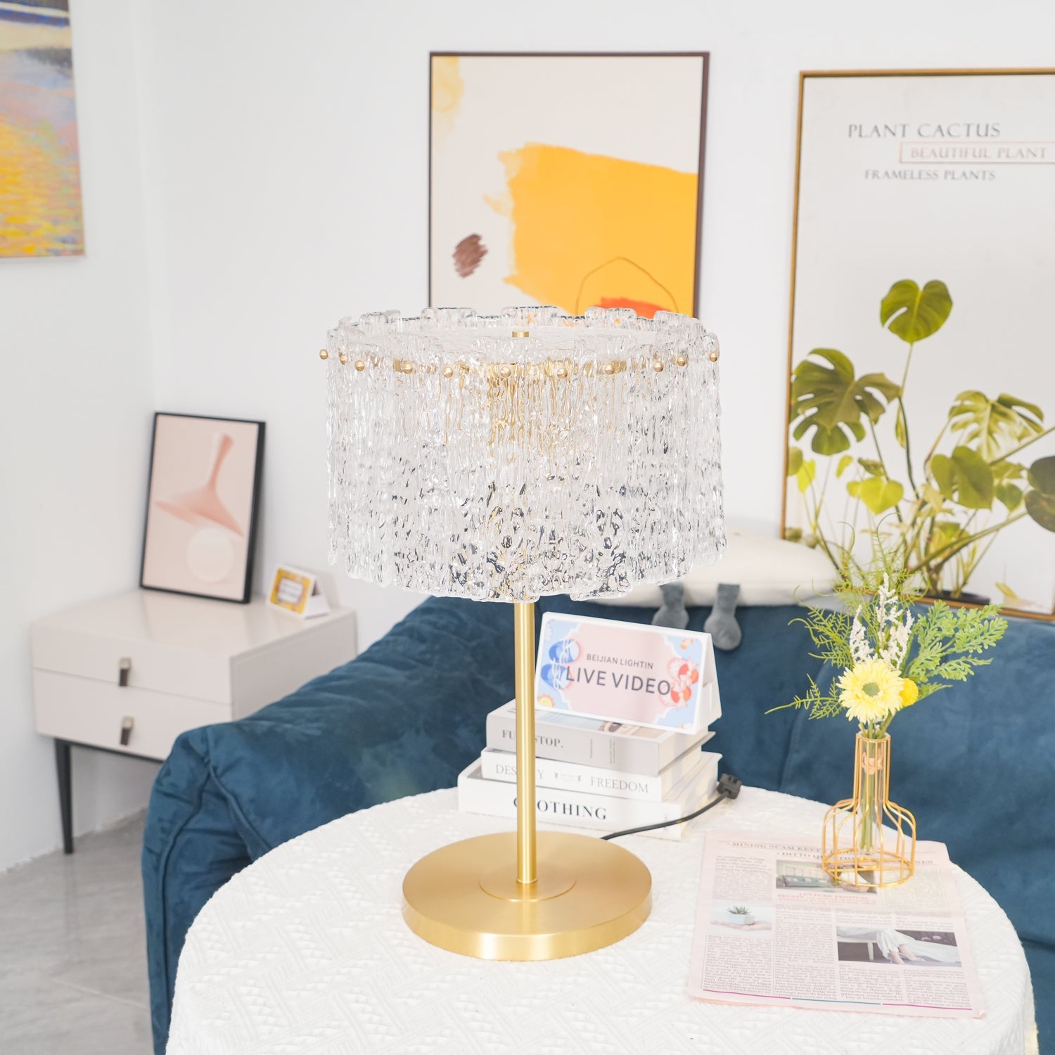 Erliren Crystal Table Lamp - Blowlighting