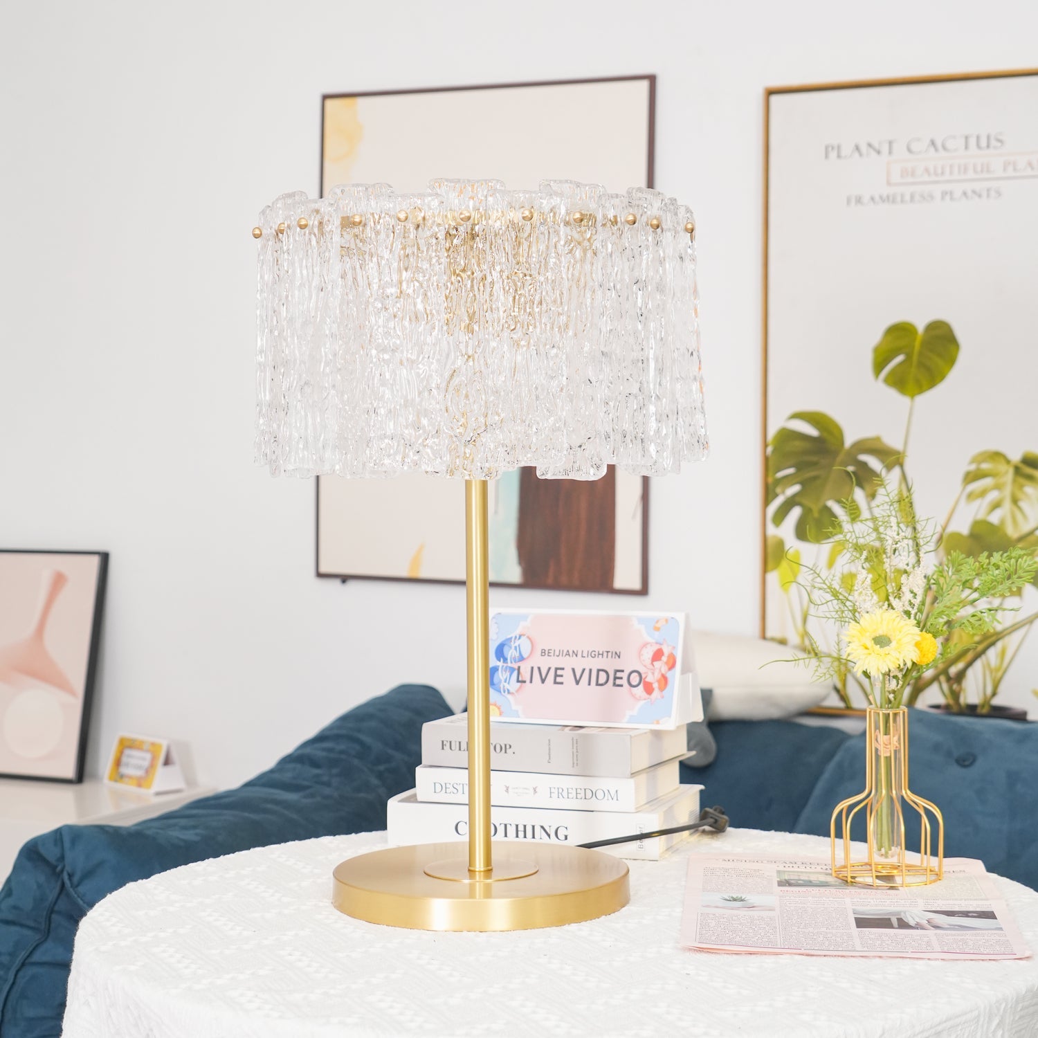 Erliren Crystal Table Lamp - Blowlighting