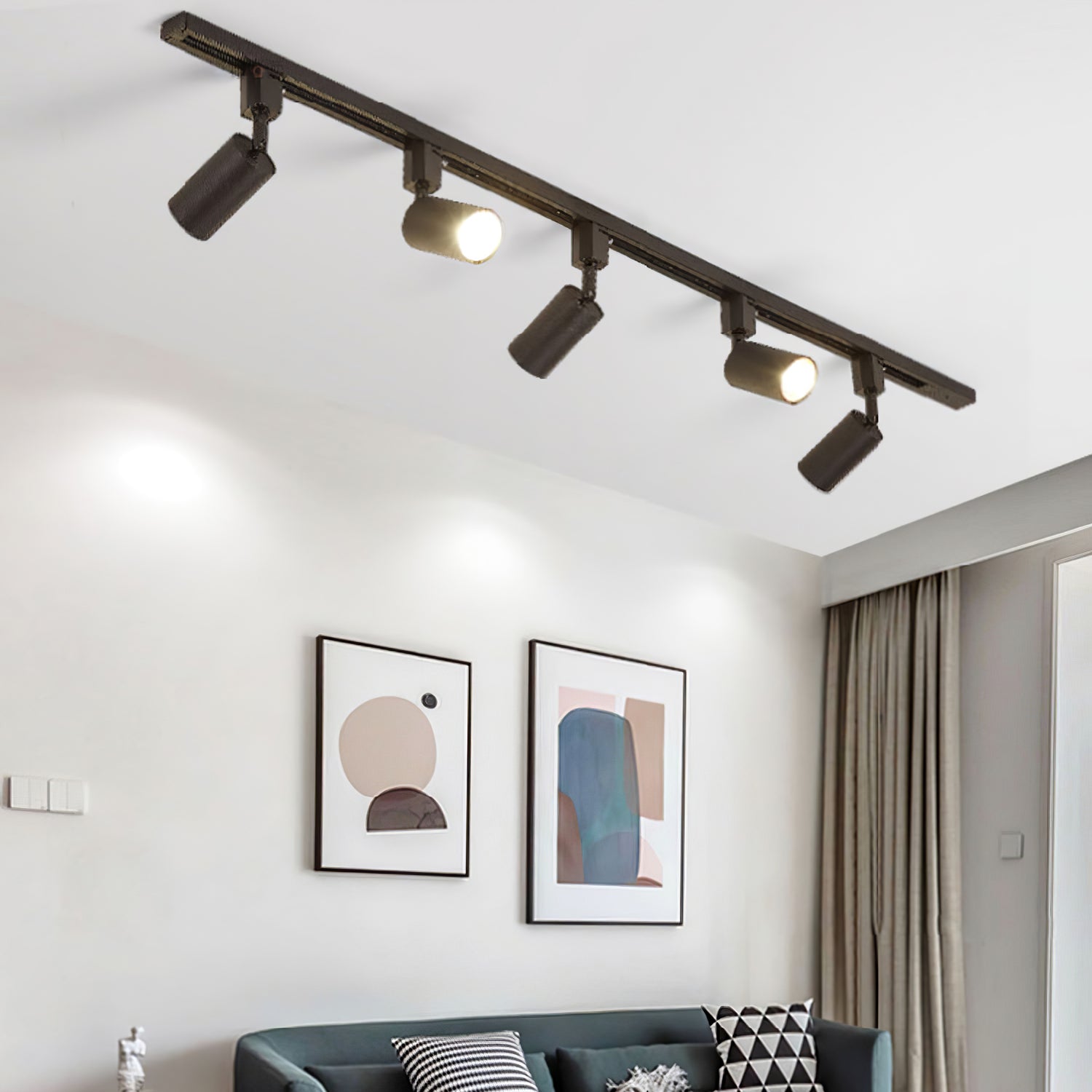 Sleek Cylinder Track Light - Blowlighting