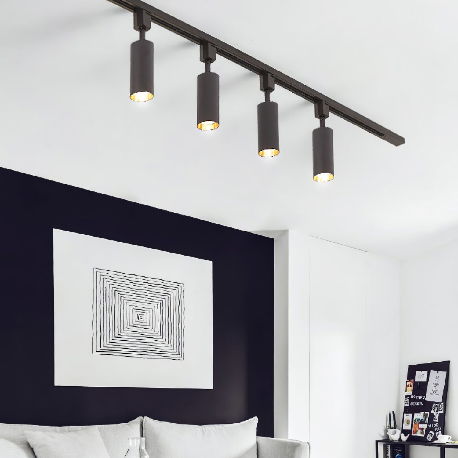 Sleek Cylinder Track Light - Blowlighting