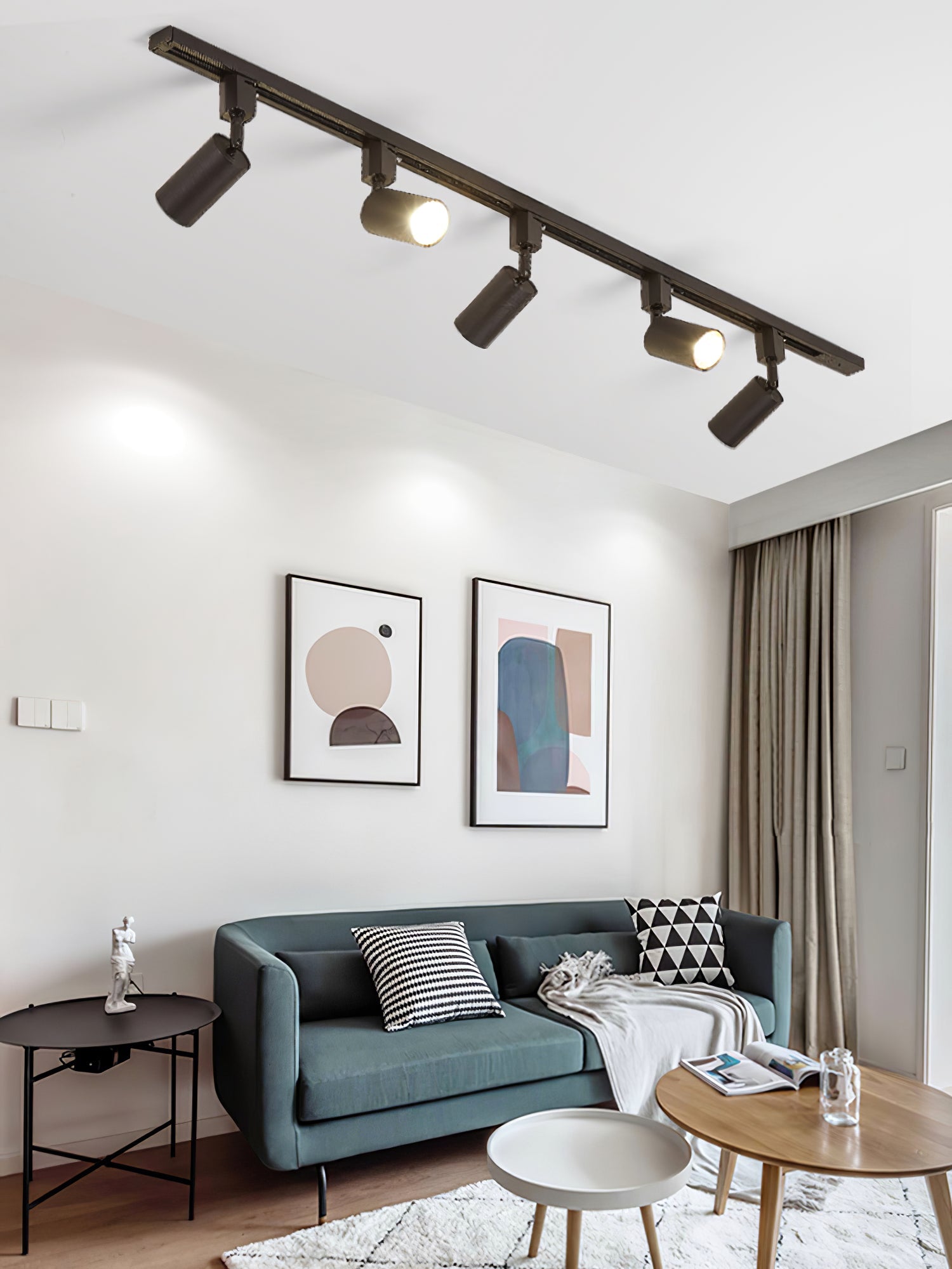 Sleek Cylinder Track Light - Blowlighting