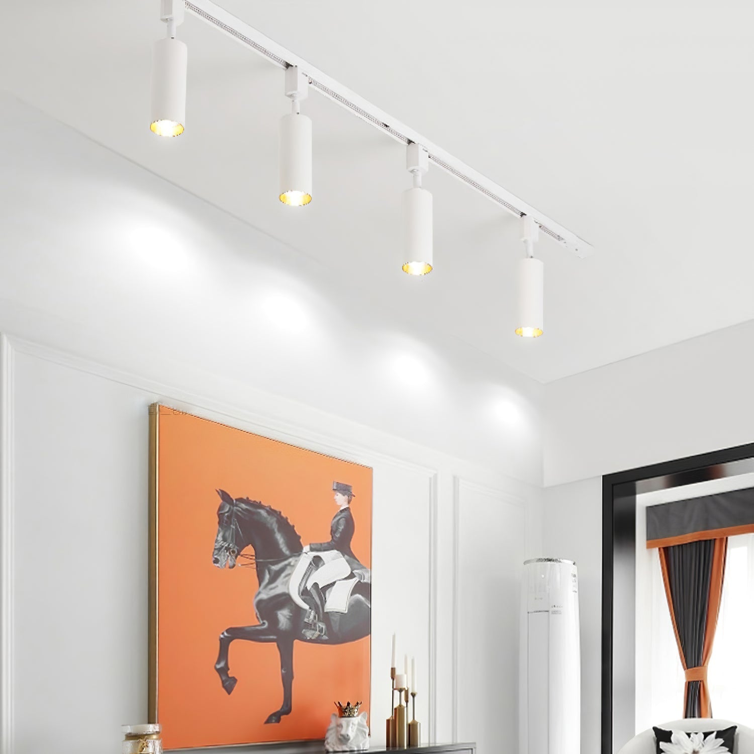 Sleek Cylinder Track Light - Blowlighting