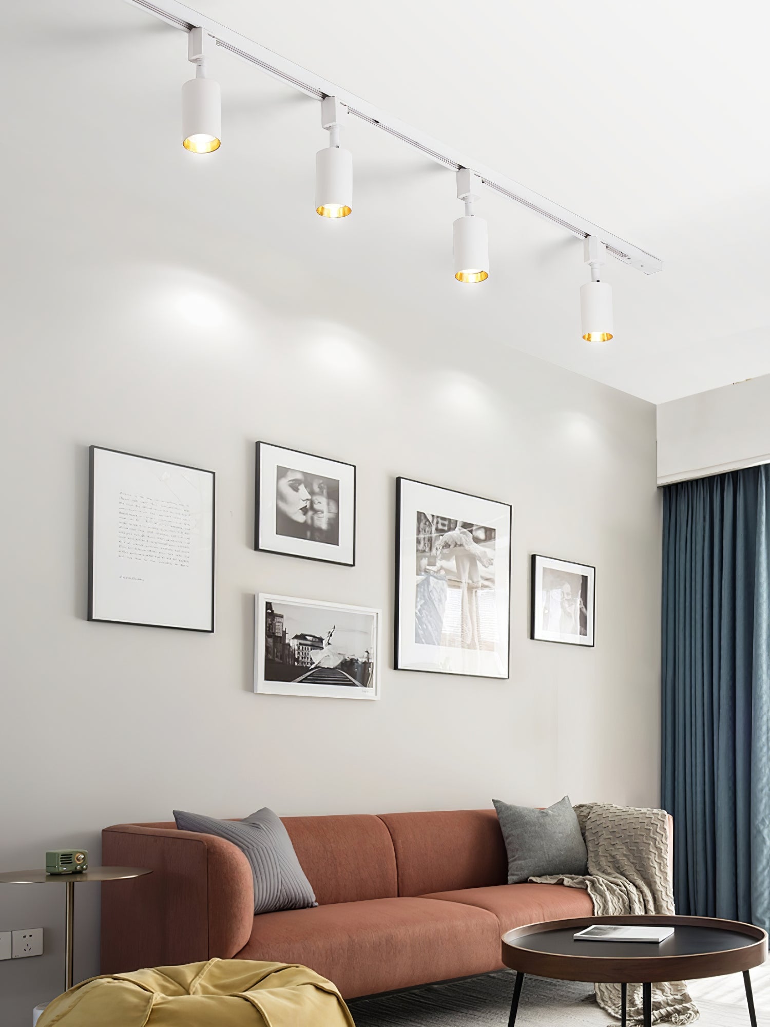 Sleek Cylinder Track Light - Blowlighting