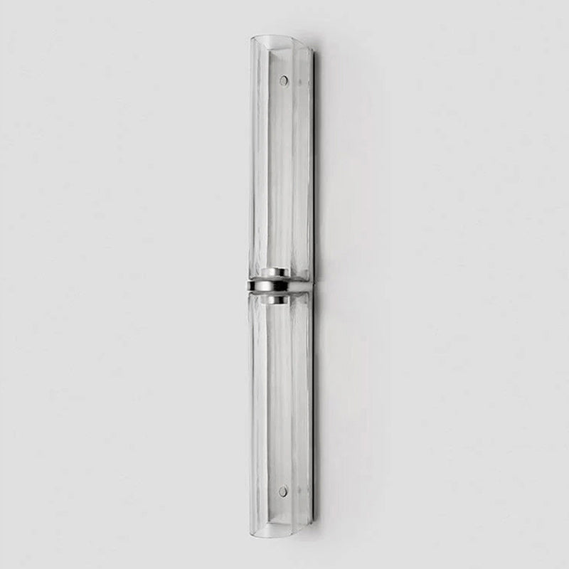 Slim Tube Contemporary Glass Wall Light
