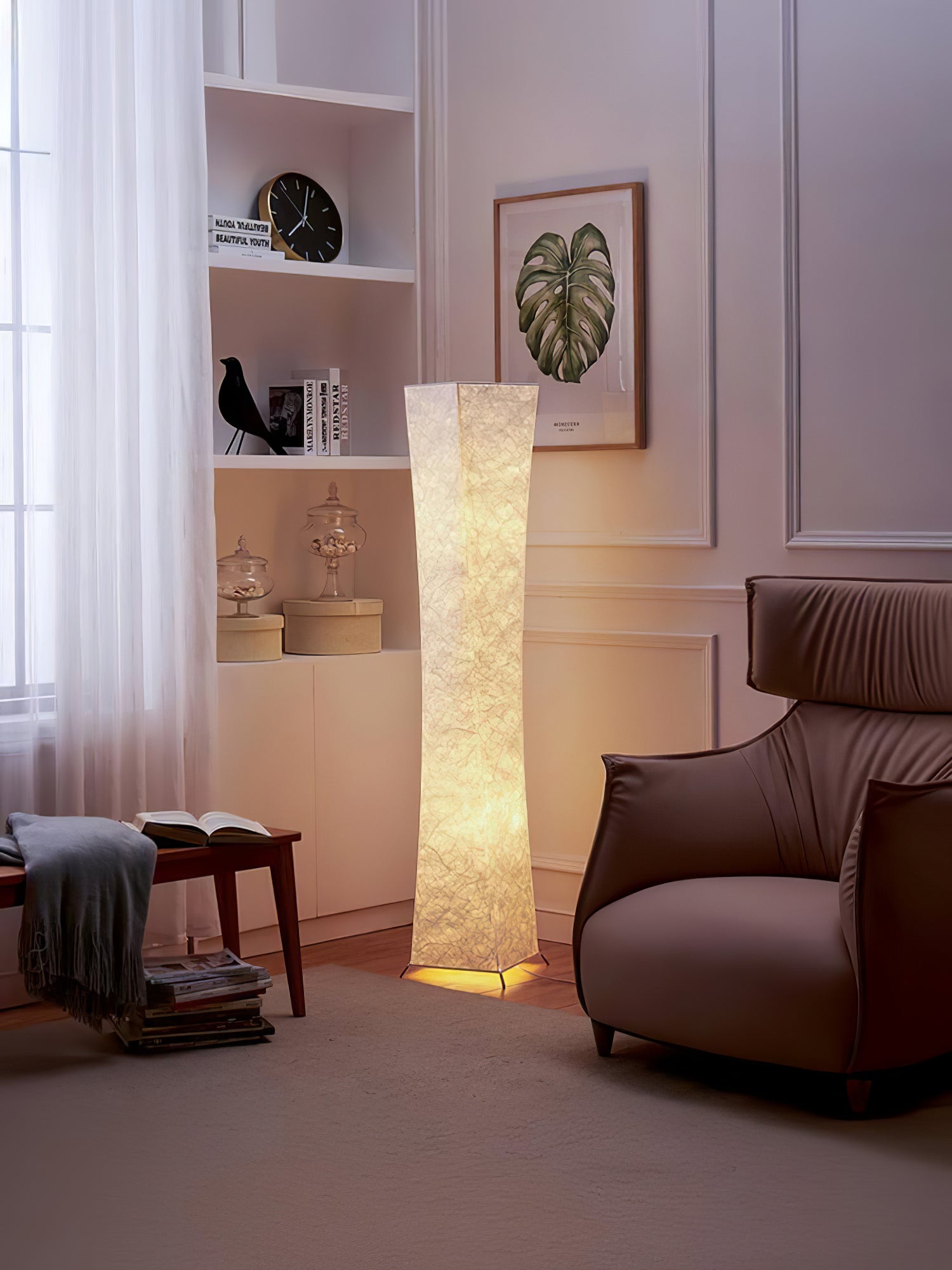 Slim Waist Tower Floor Lamp - Blowlighting
