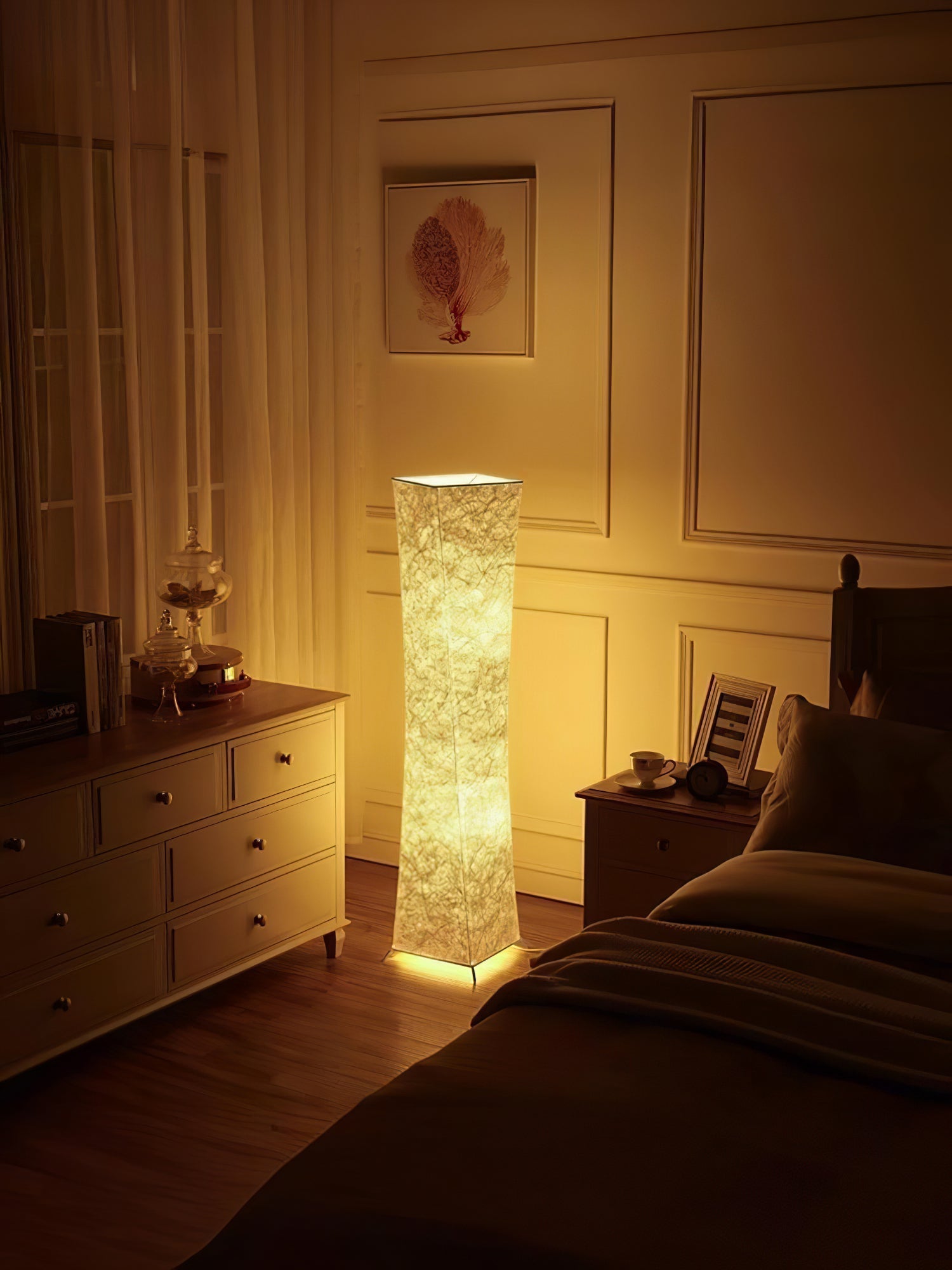 Slim Waist Tower Floor Lamp - Blowlighting
