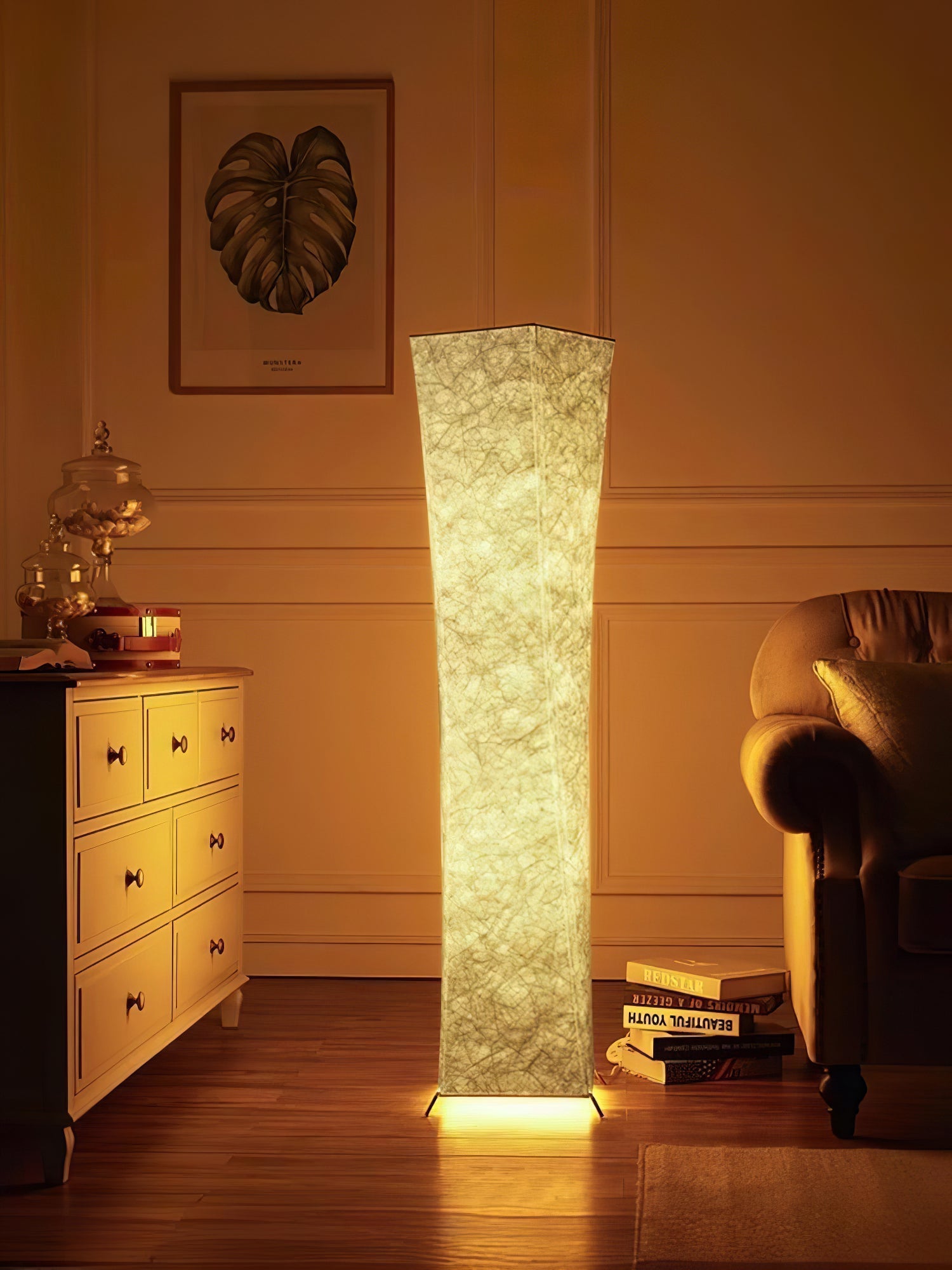 Slim Waist Tower Floor Lamp - Blowlighting